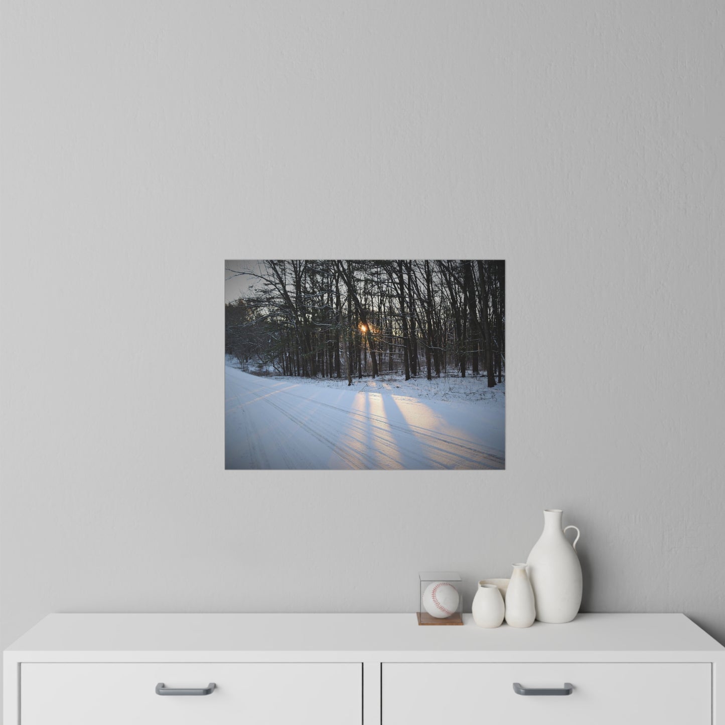 Wall Decals Winter Sun Beams
