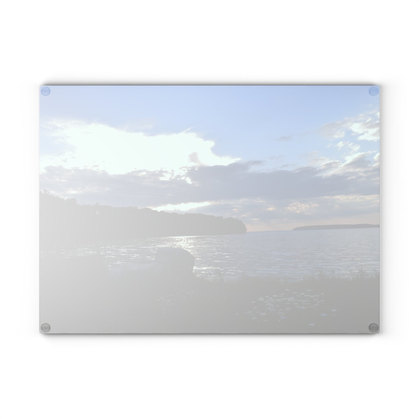 Glass Cutting Board - Garden Dream