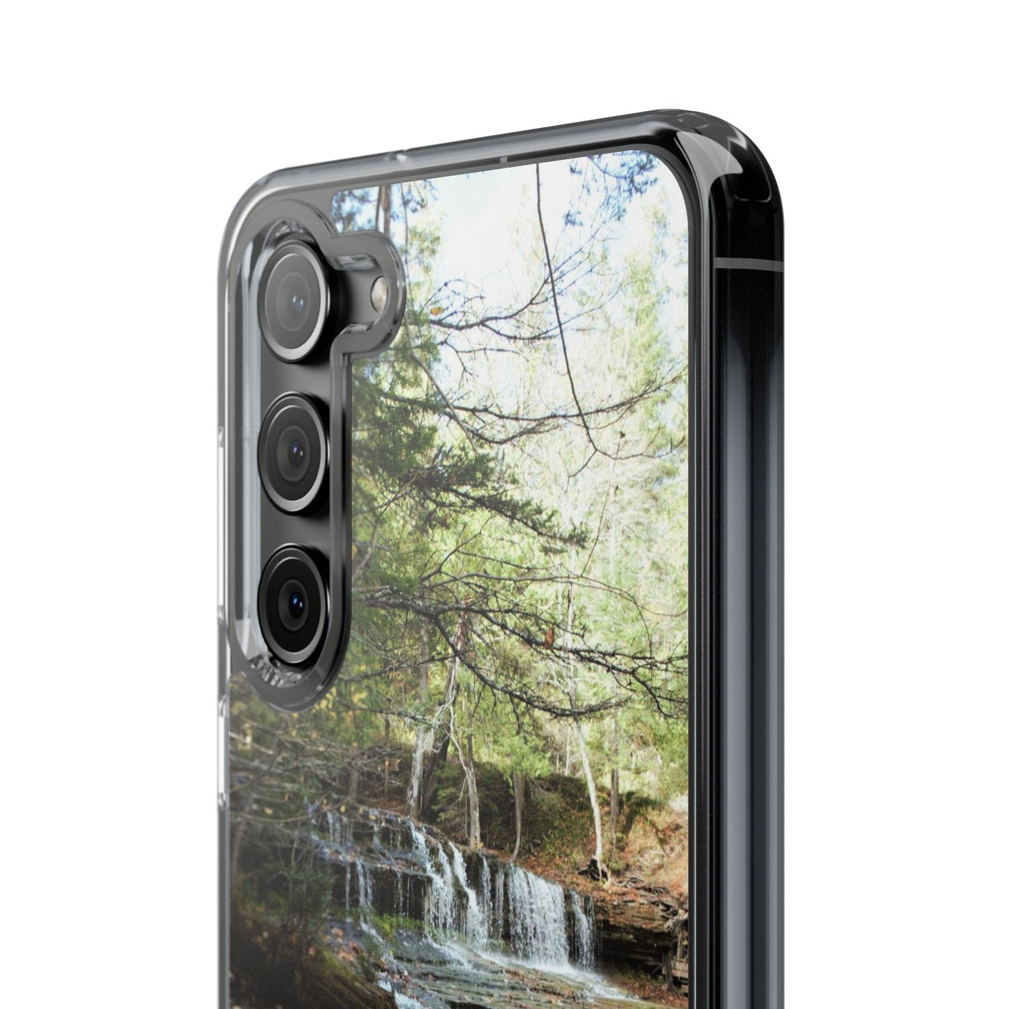 Clear Cases - Samsung Galaxy Series, Plus and Untra, S24, S23, S22, S21 - Waterfall