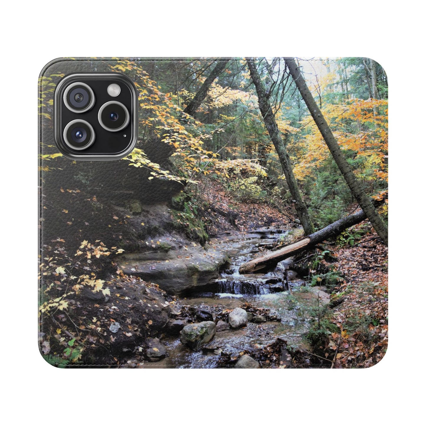 Flip Cases - Bonus Creek - iPhone 13, iPhone 13 Mini, iPhone 13 Pro Max, Samsung Galaxy S22