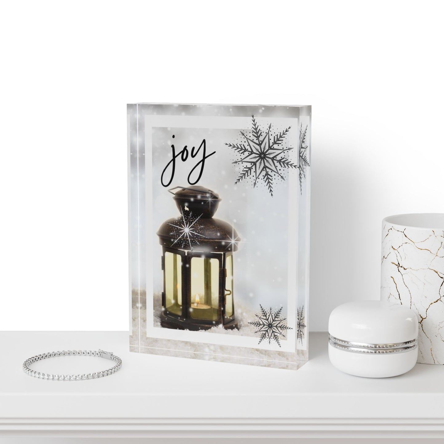 Photo Block - Lantern Christmas