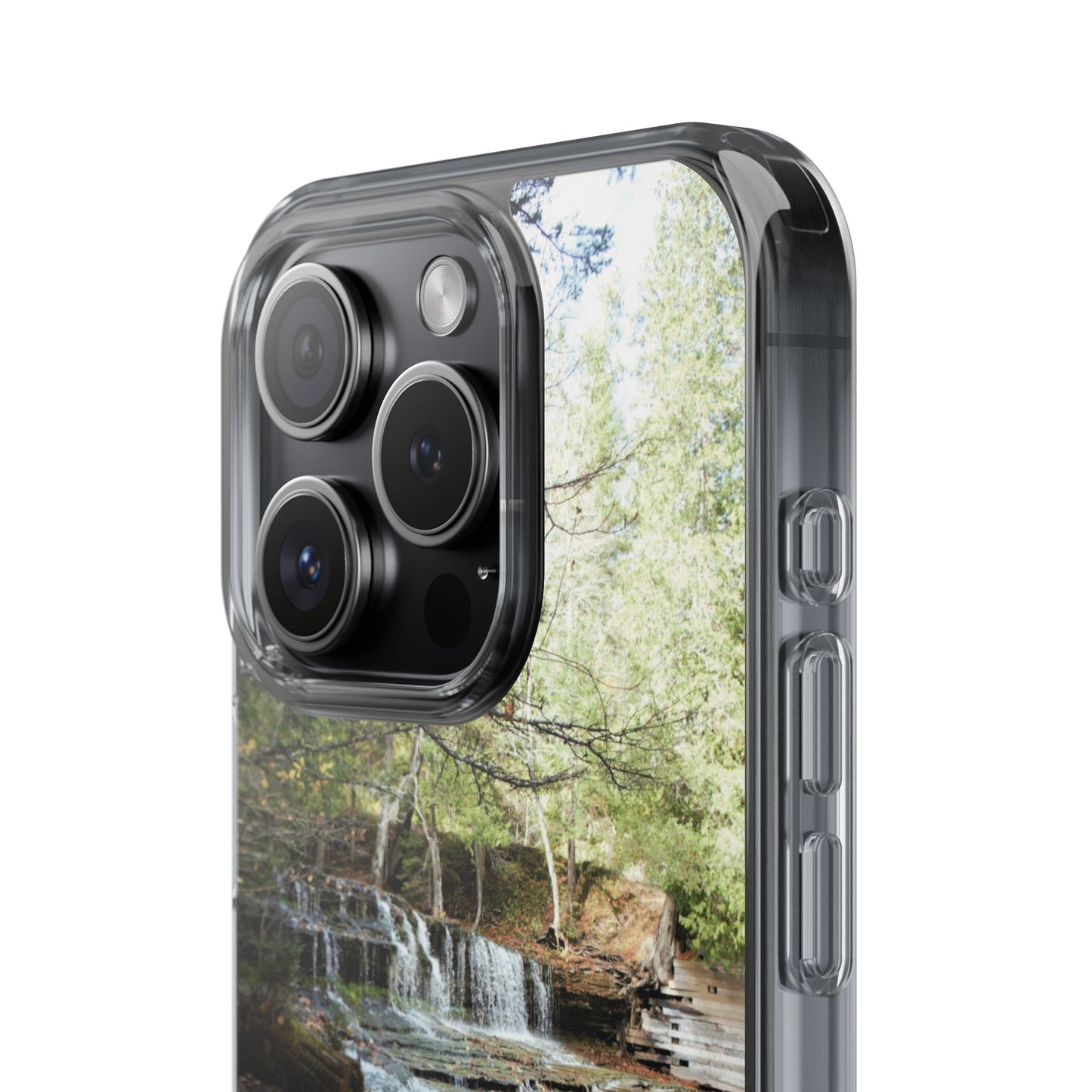 Clear Cases - Waterfall - iPhone 16 series, iPhone 15 series, iPhone 14 series, iPhone 13 series, IPhone 12 series