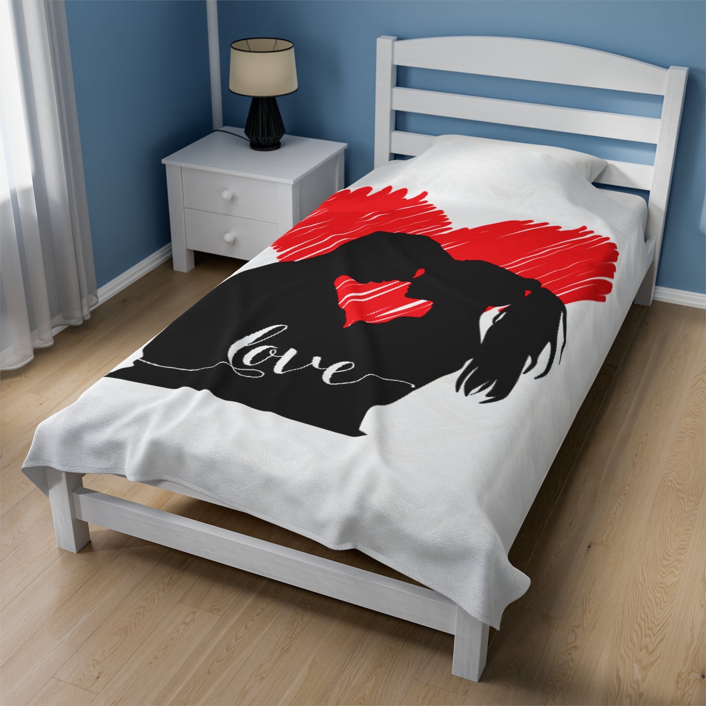 Velveteen Plush Blanket - Unconditional Love