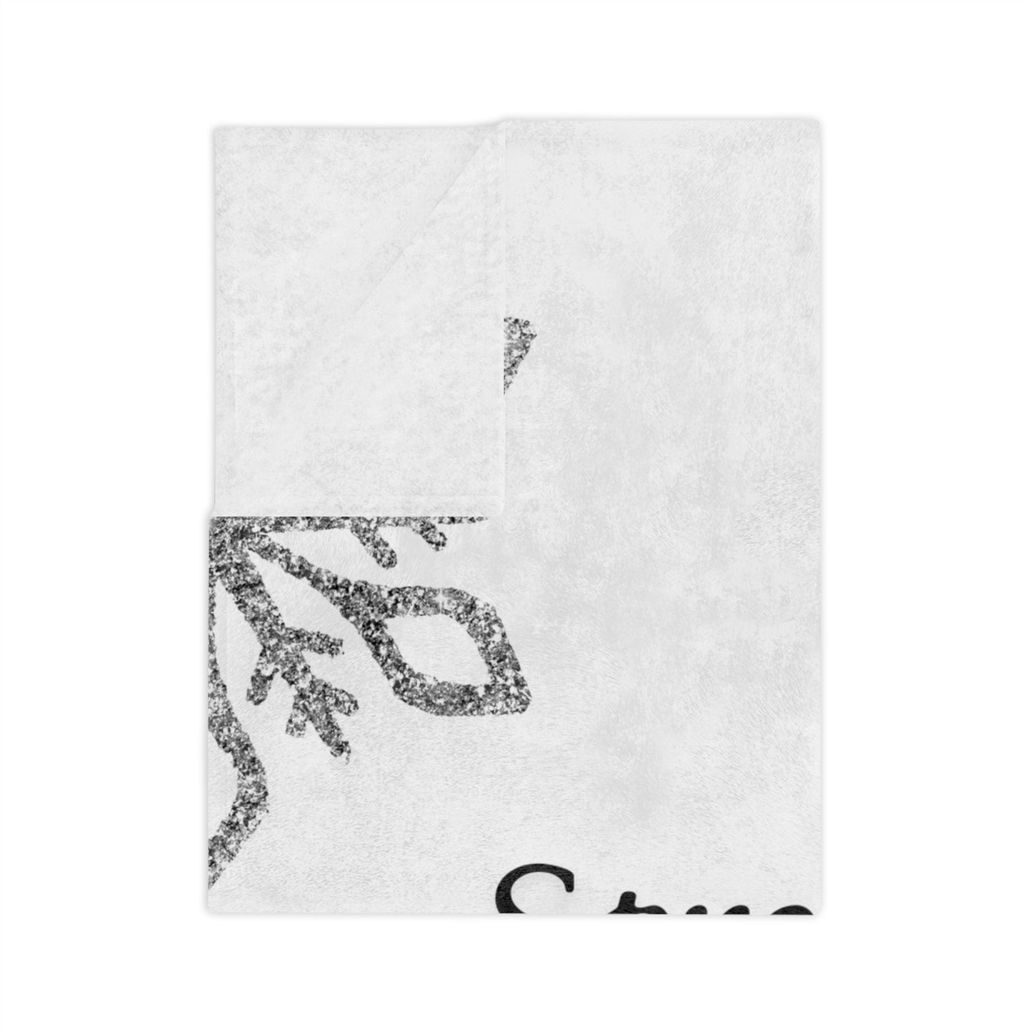 Velveteen Minky Blanket - Spread Kindness, Shine Brightly