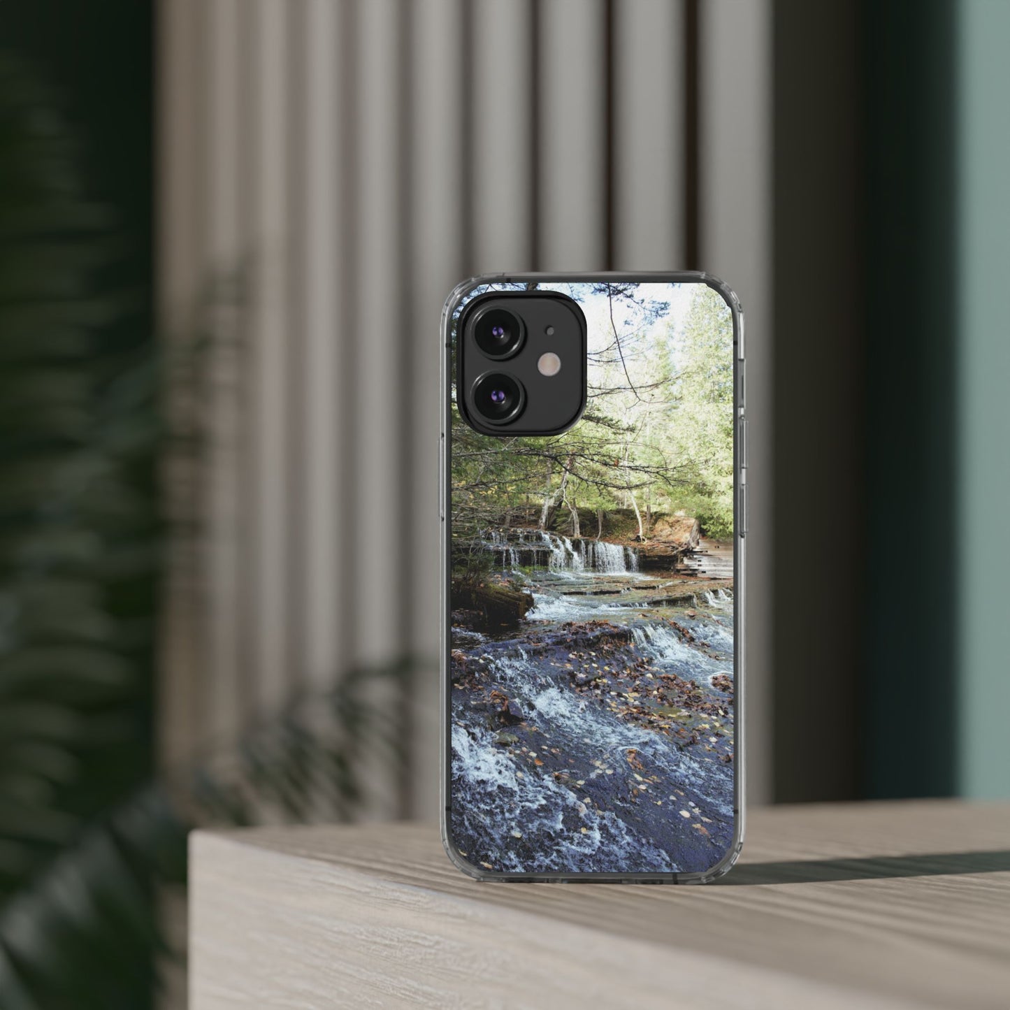 Clear Cases - Waterfall - iPhone 16 series, iPhone 15 series, iPhone 14 series, iPhone 13 series, IPhone 12 series