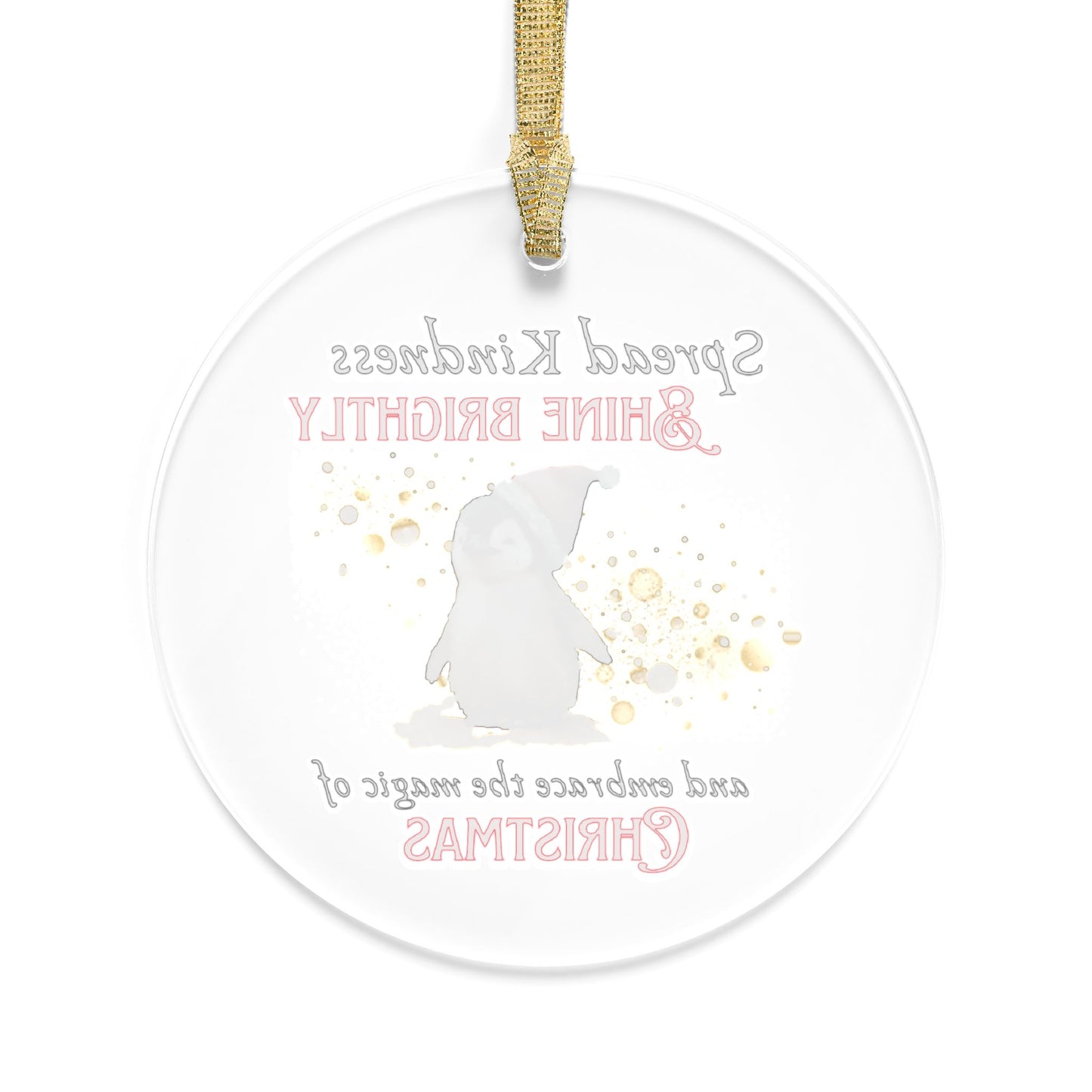 Acrylic Ornaments - Magic of Christmas Baby Penguin