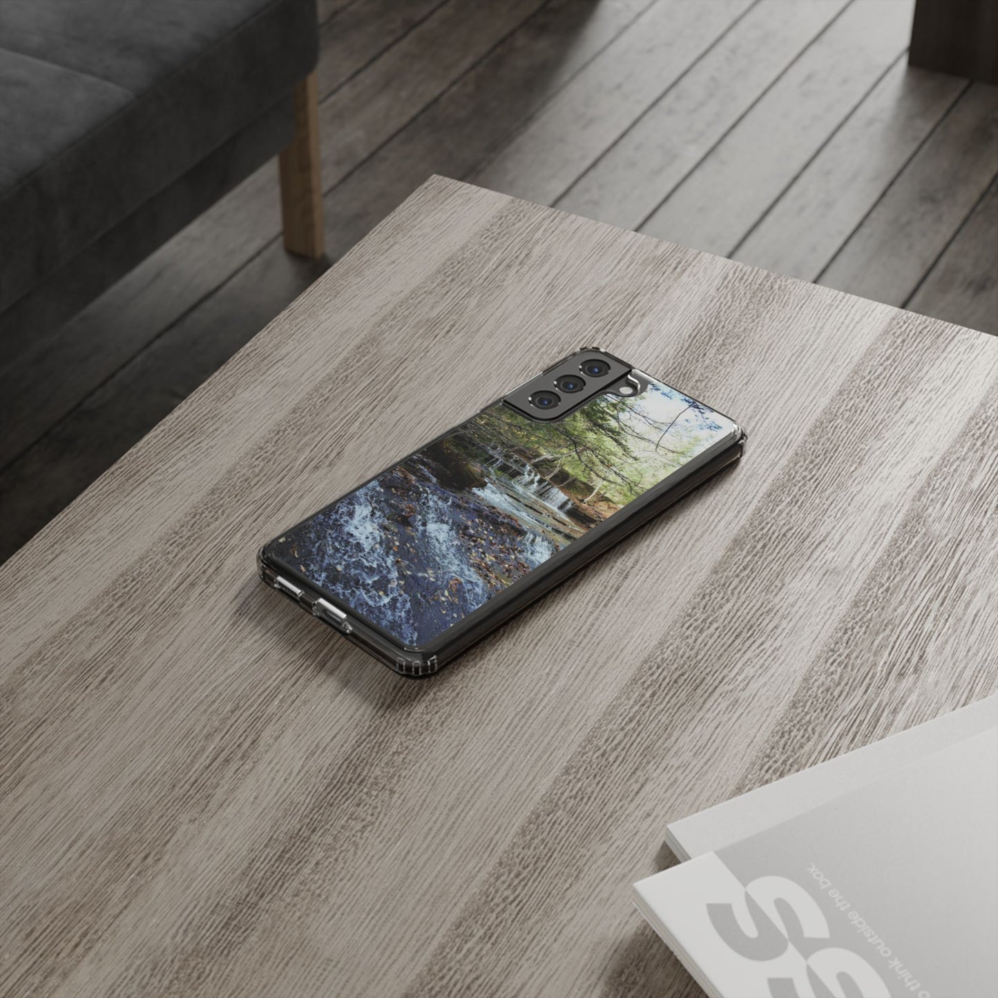 Clear Cases - Samsung Galaxy Series, Plus and Untra, S24, S23, S22, S21 - Waterfall