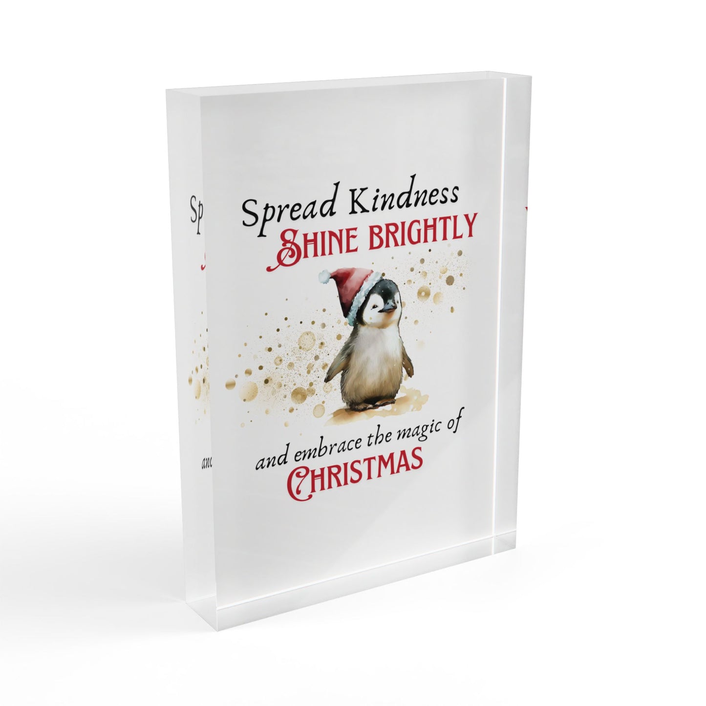 Photo Block - Magic of Christmas Penguin