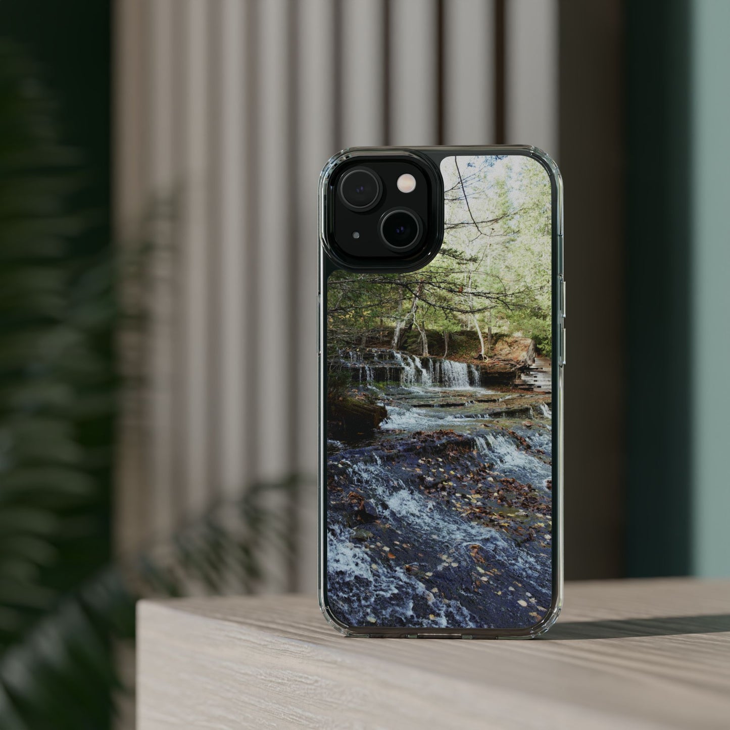Clear Cases - Waterfall - iPhone 16 series, iPhone 15 series, iPhone 14 series, iPhone 13 series, IPhone 12 series