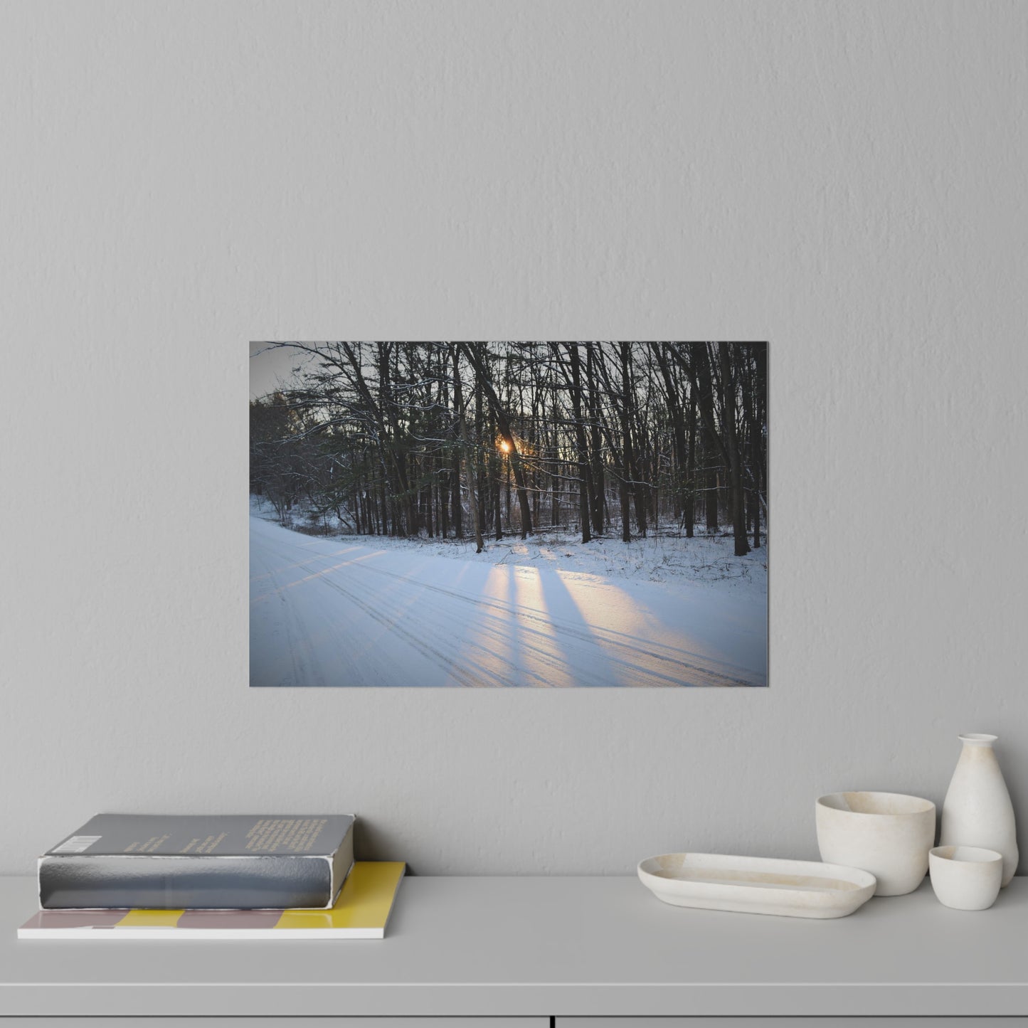 Wall Decals Winter Sun Beams