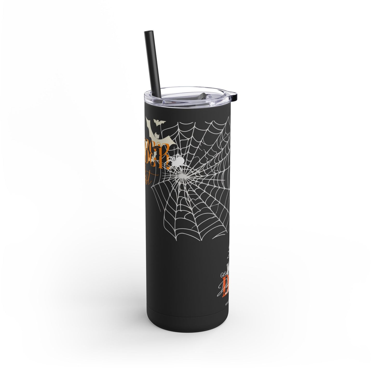 Maars Maker Skinny Matte Tumbler, 20oz - October 31st Black