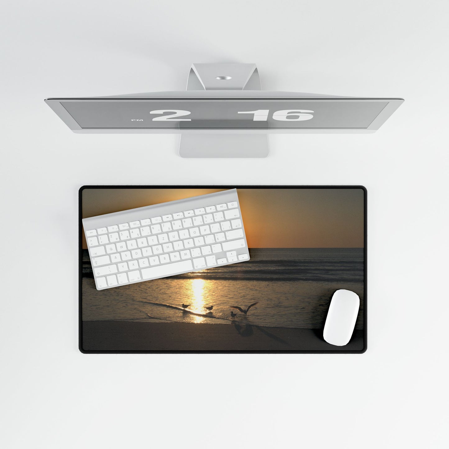 Desk Mat - Sunrise Splish Splash