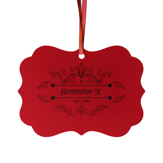 Aluminum Ornaments (1pc, 5pcs, 10pcs, 20pcs) Gen X