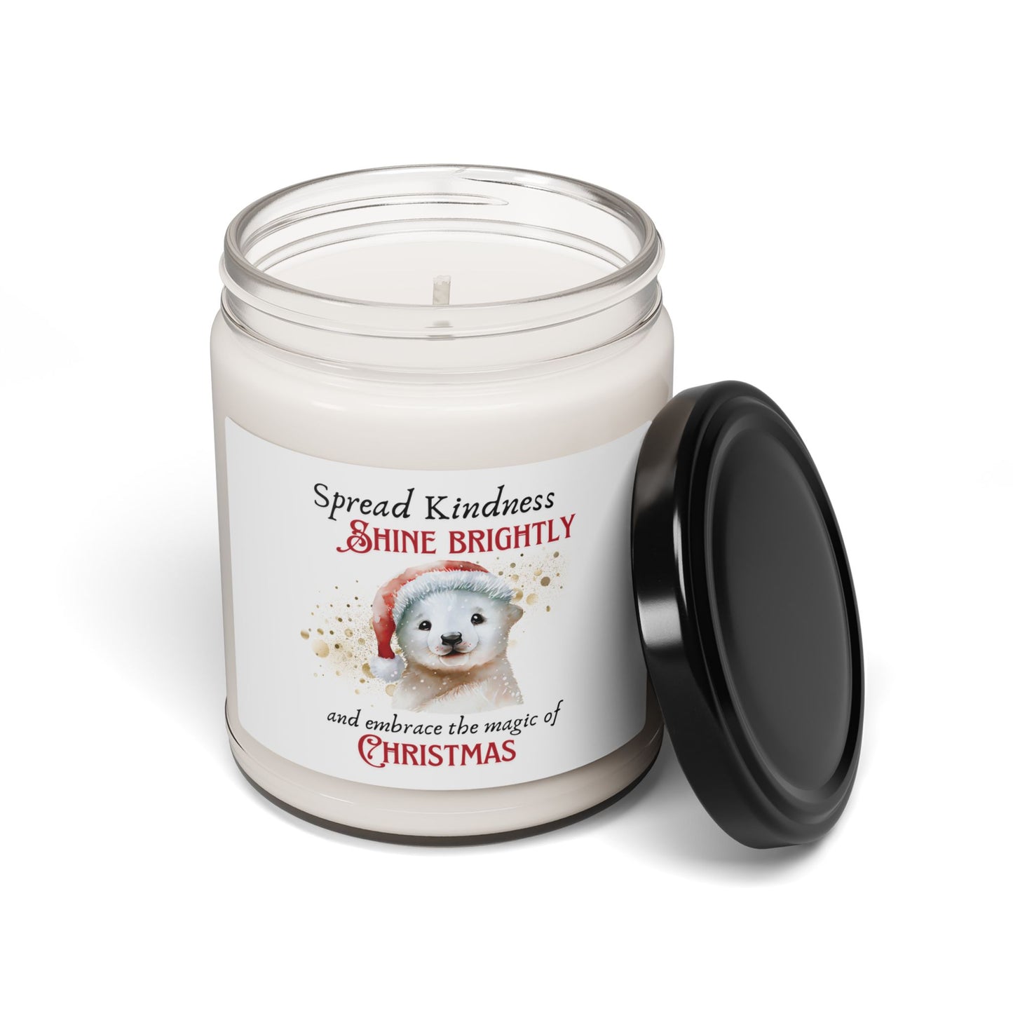 Scented Soy Candle - Baby Seal and the Magie of Christmas