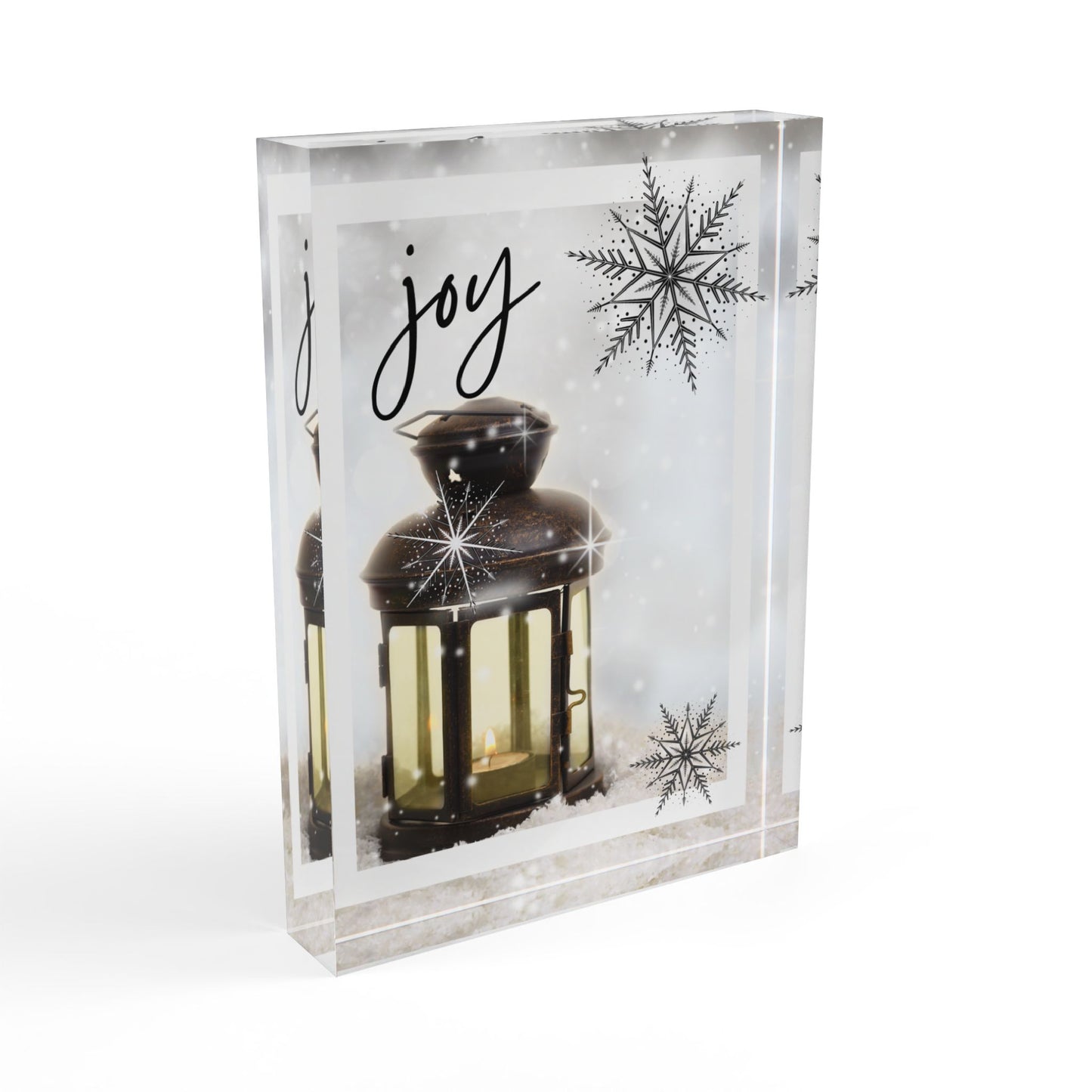 Photo Block - Lantern Christmas