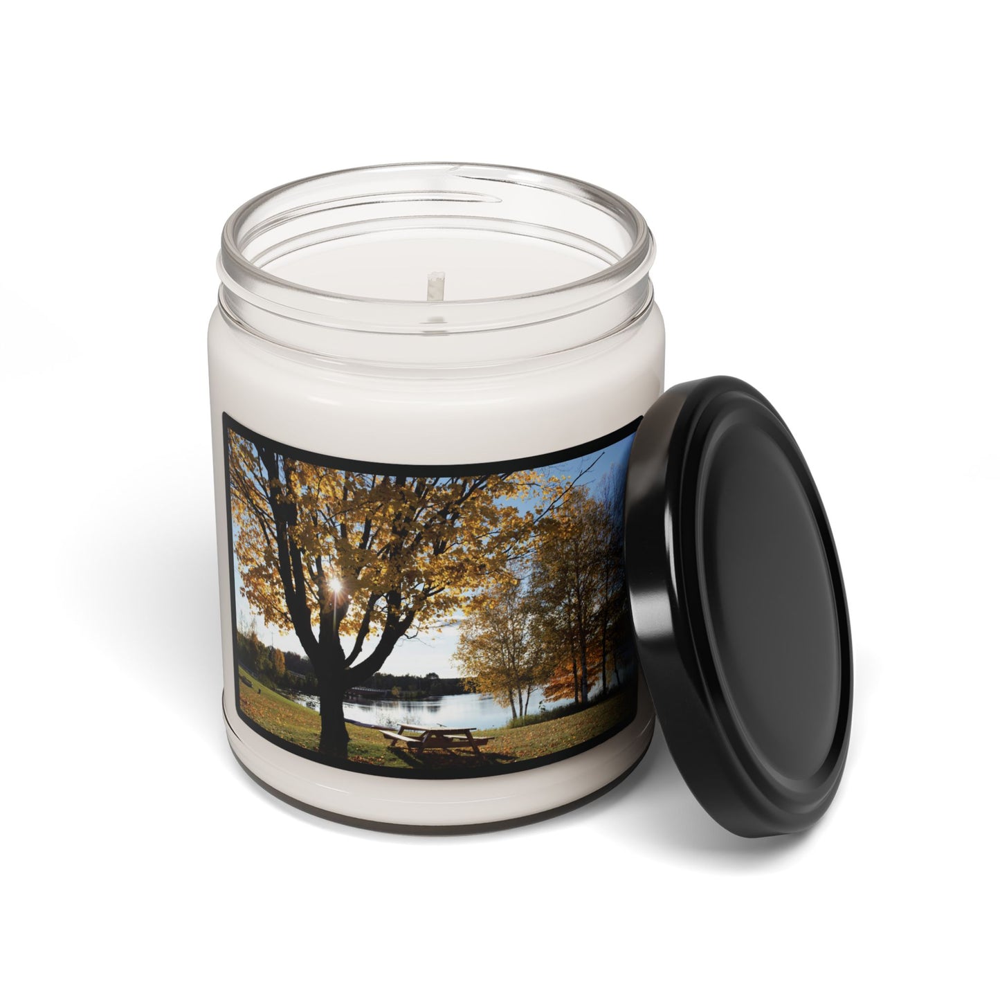 Scented Soy Candle, Fall Colors by the River