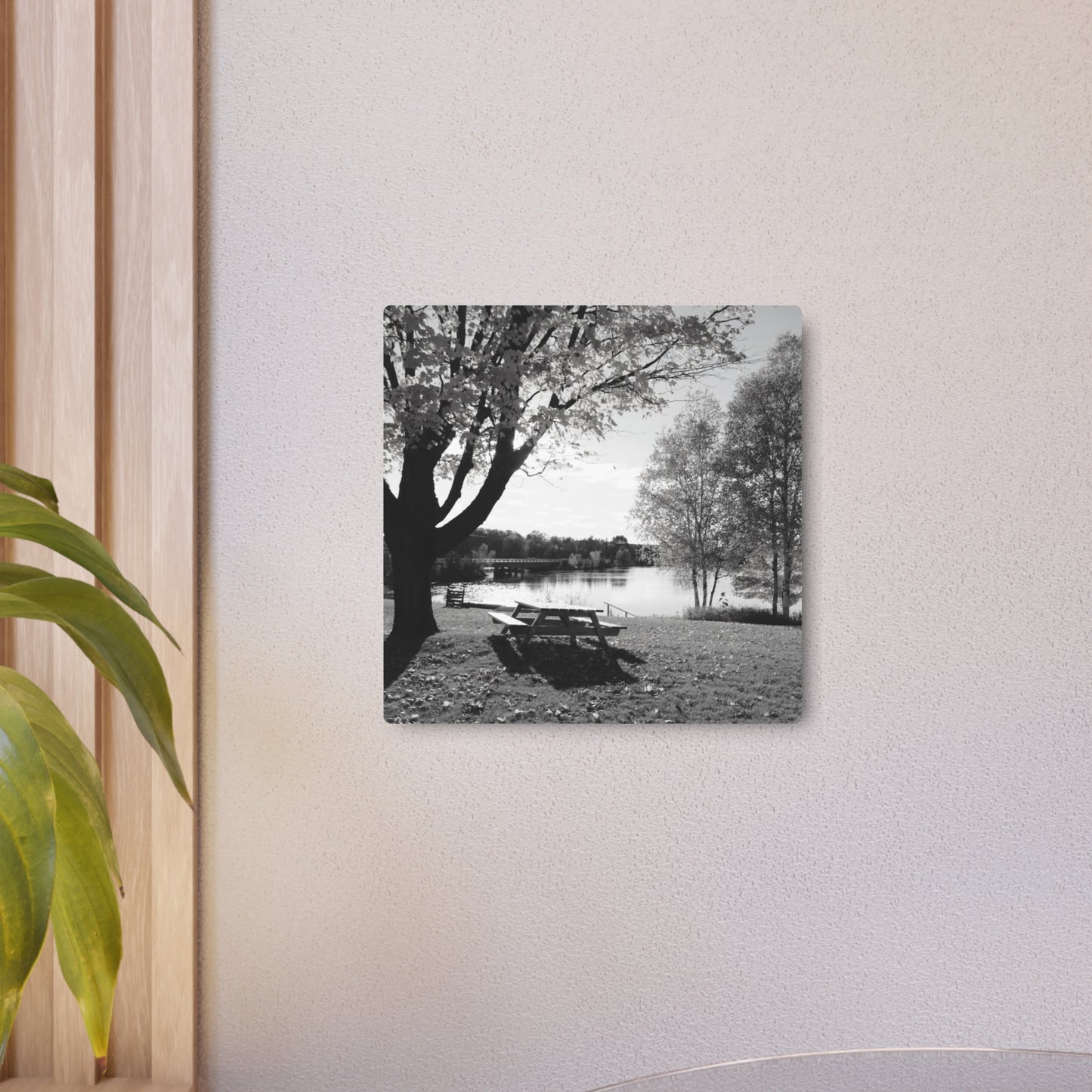 Metal Art Sign - 8" x 8" (Square),11" x 11" (Square),12″ x 12″ (Square),16″ x 16″ (Square) Picnic anyone