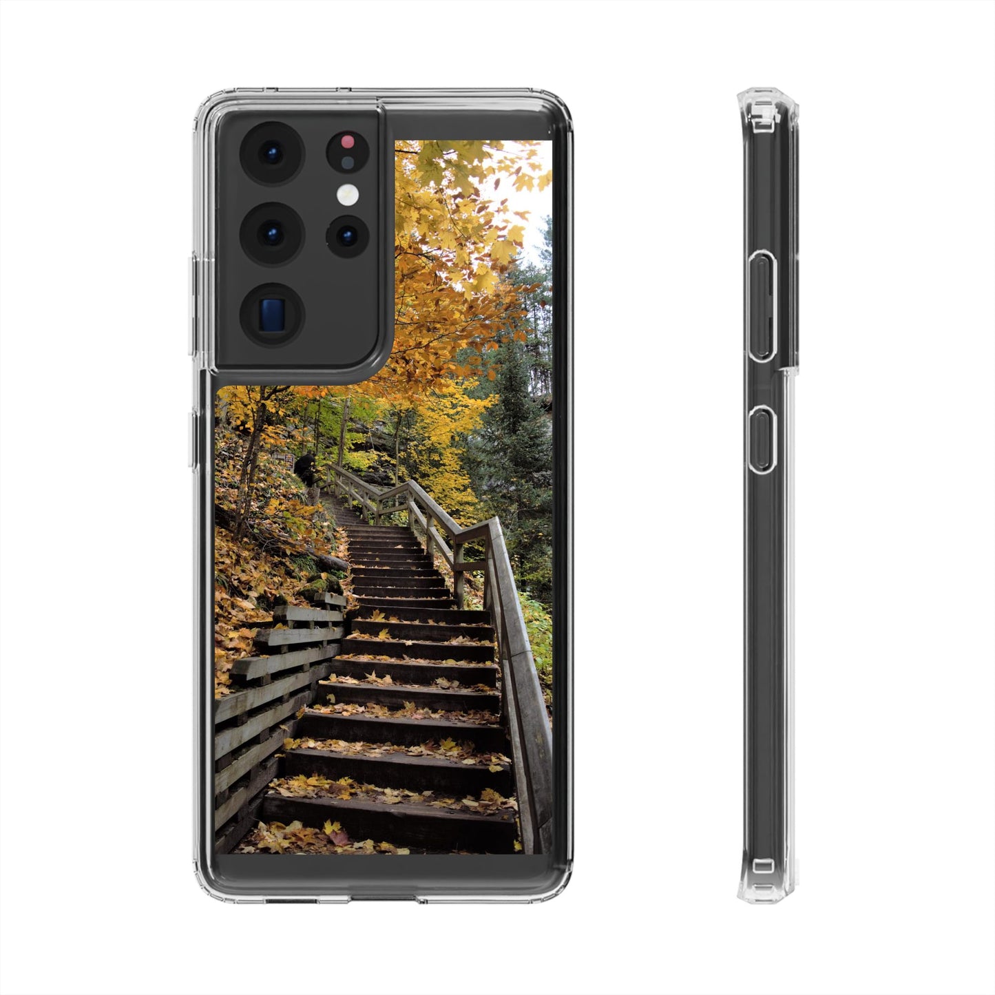 Clear Cases - Samsung Galaxy Series, Plus and Untra, S24, S23, S22, S21 - Walk to Heaven