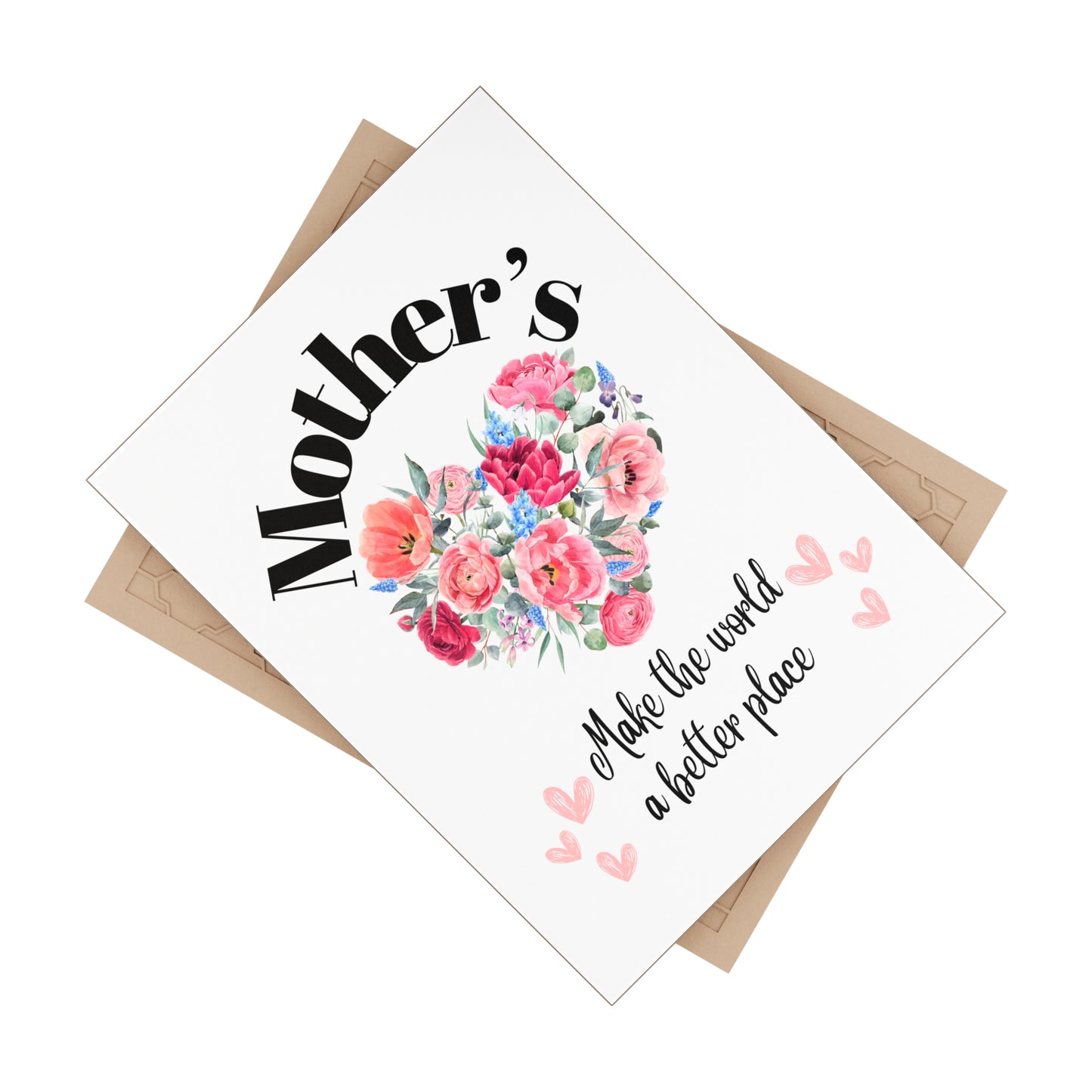 Ceramic Photo Size 6" x 8" Mother's make the world a better place