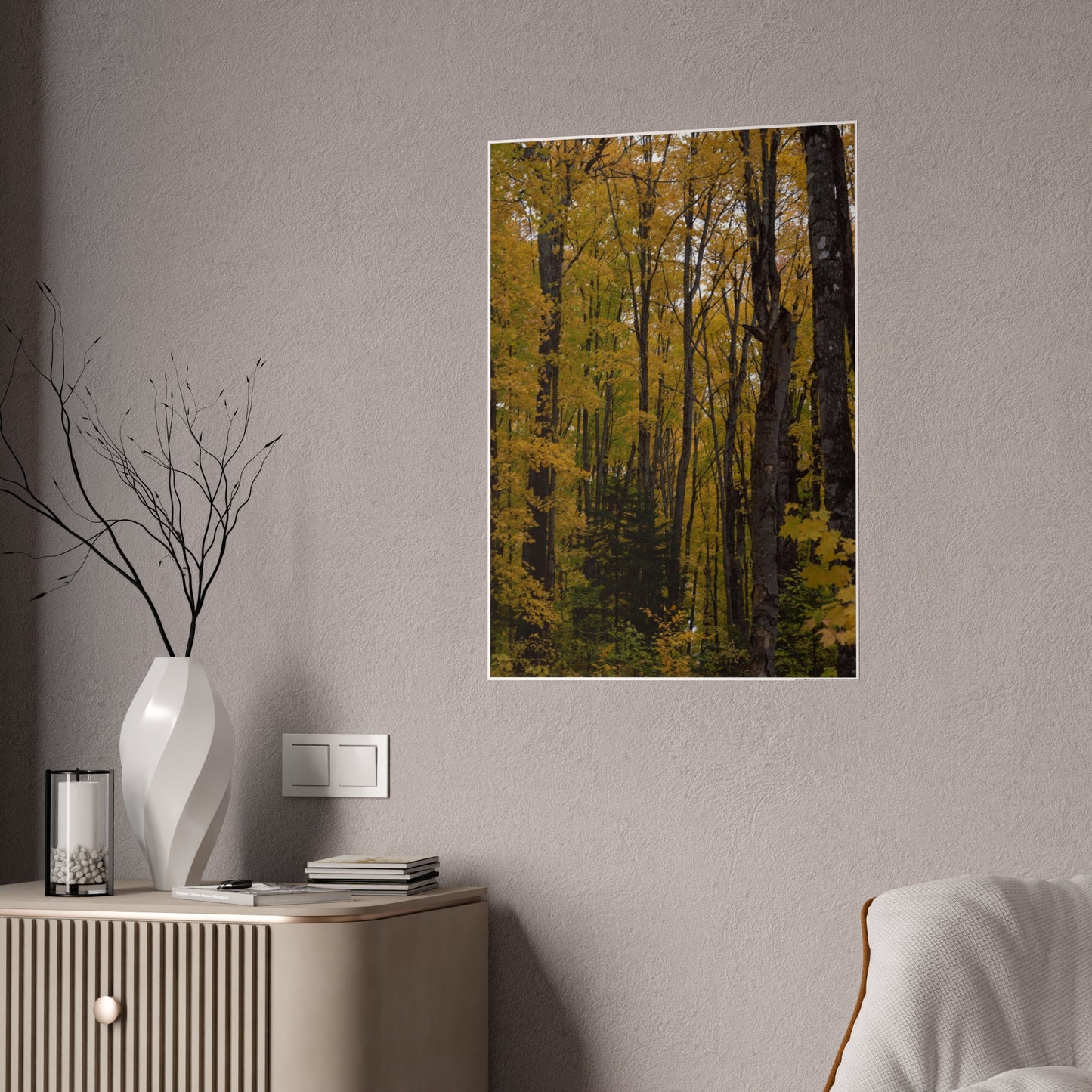 Gloss Posters - Vertical Fall Foliage