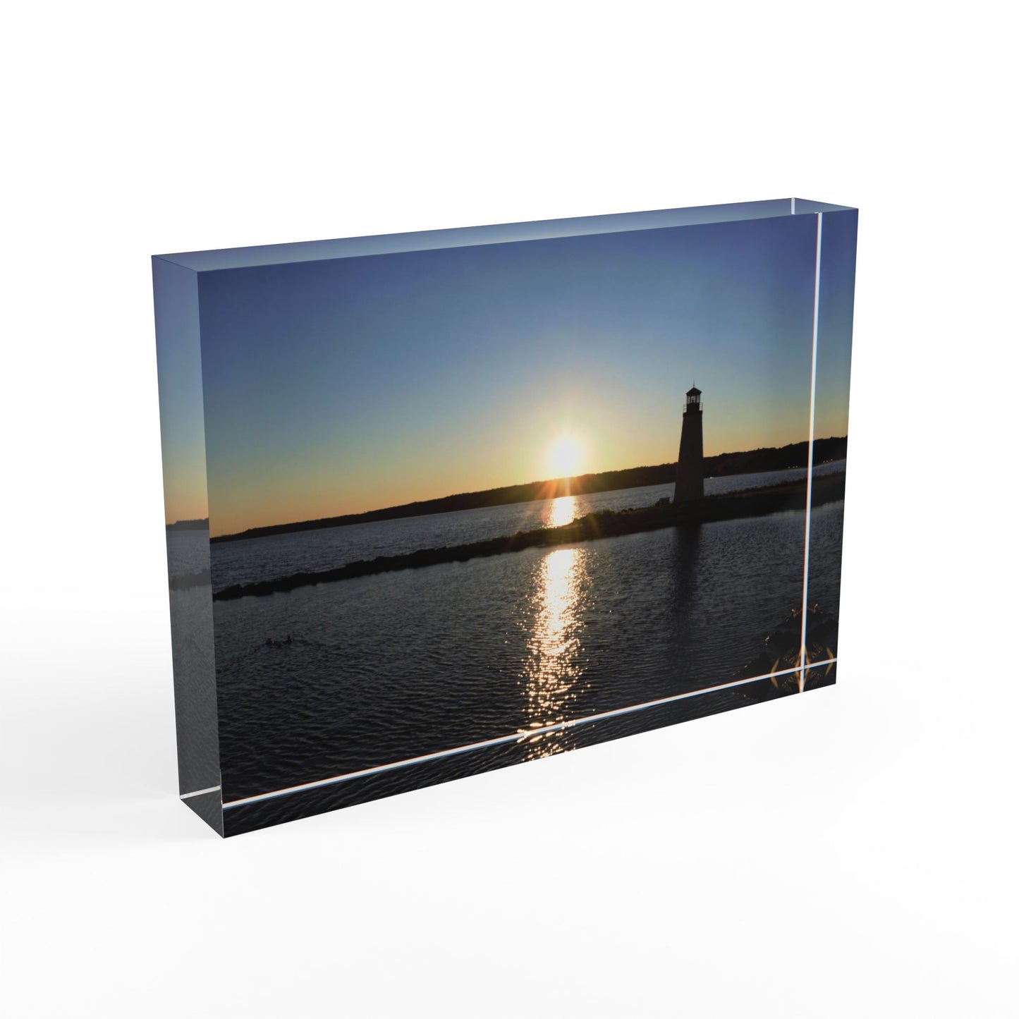 Photo Block - Sunset at Happy Rock