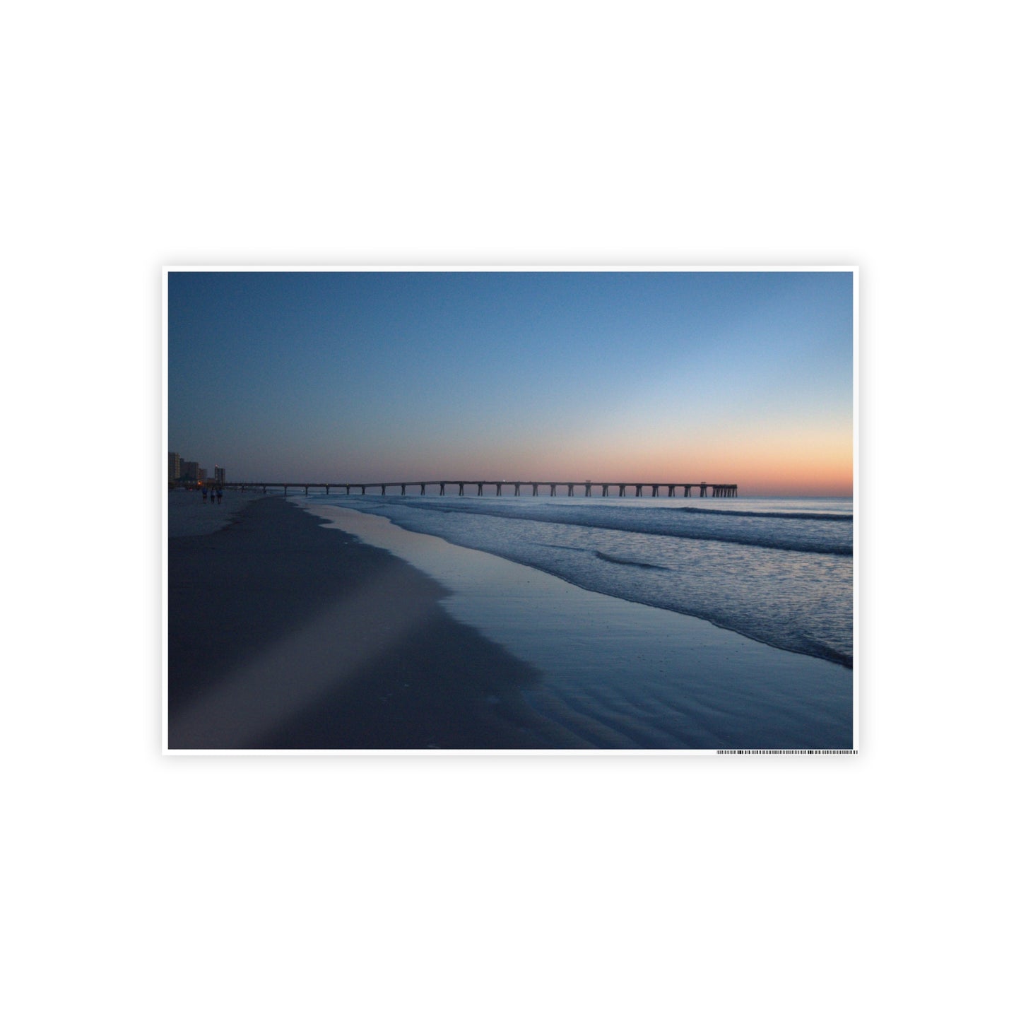 Gloss Posters - Blue hour at the Pier