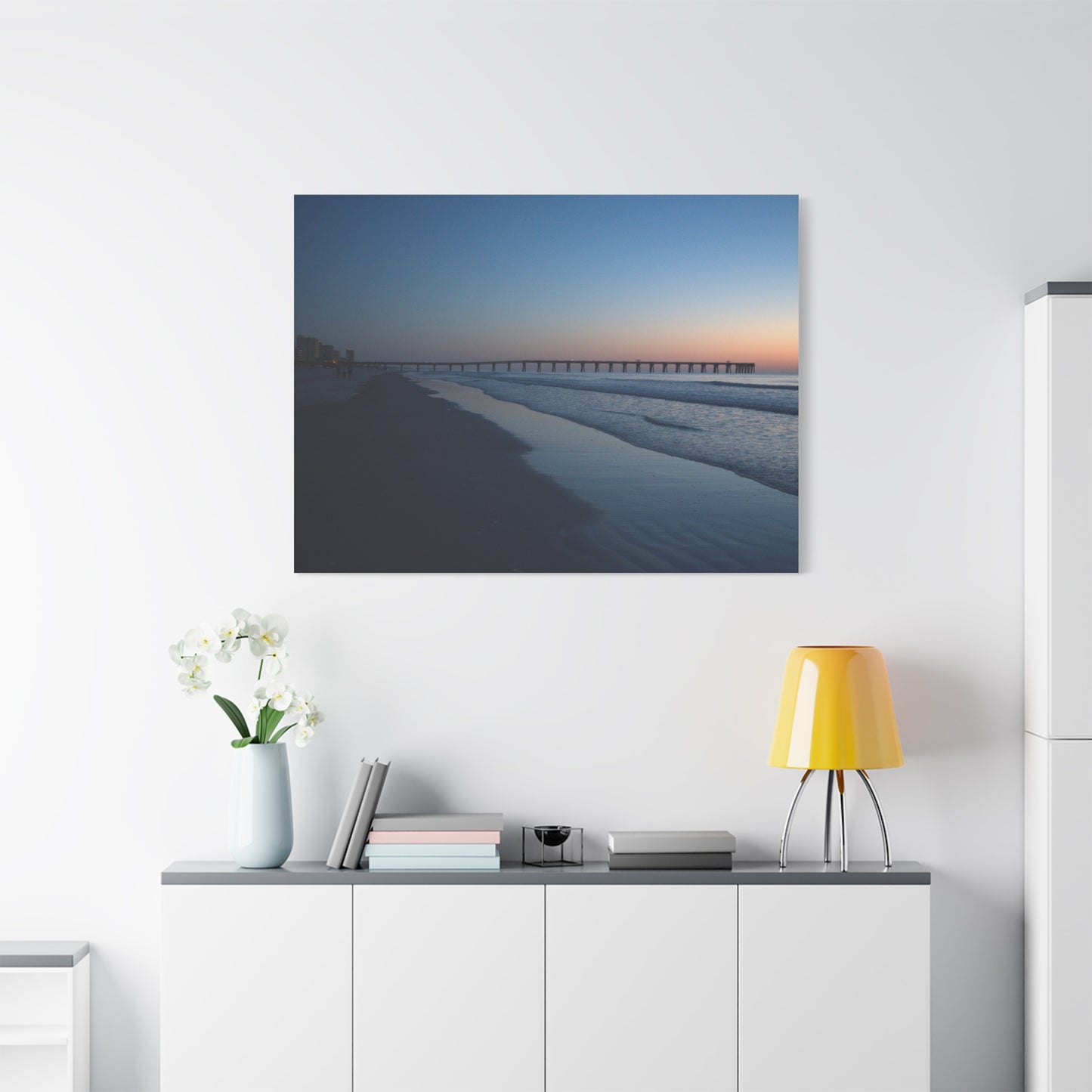 Matte Canvas, Stretched, 1.25" Before the sun shines 48"