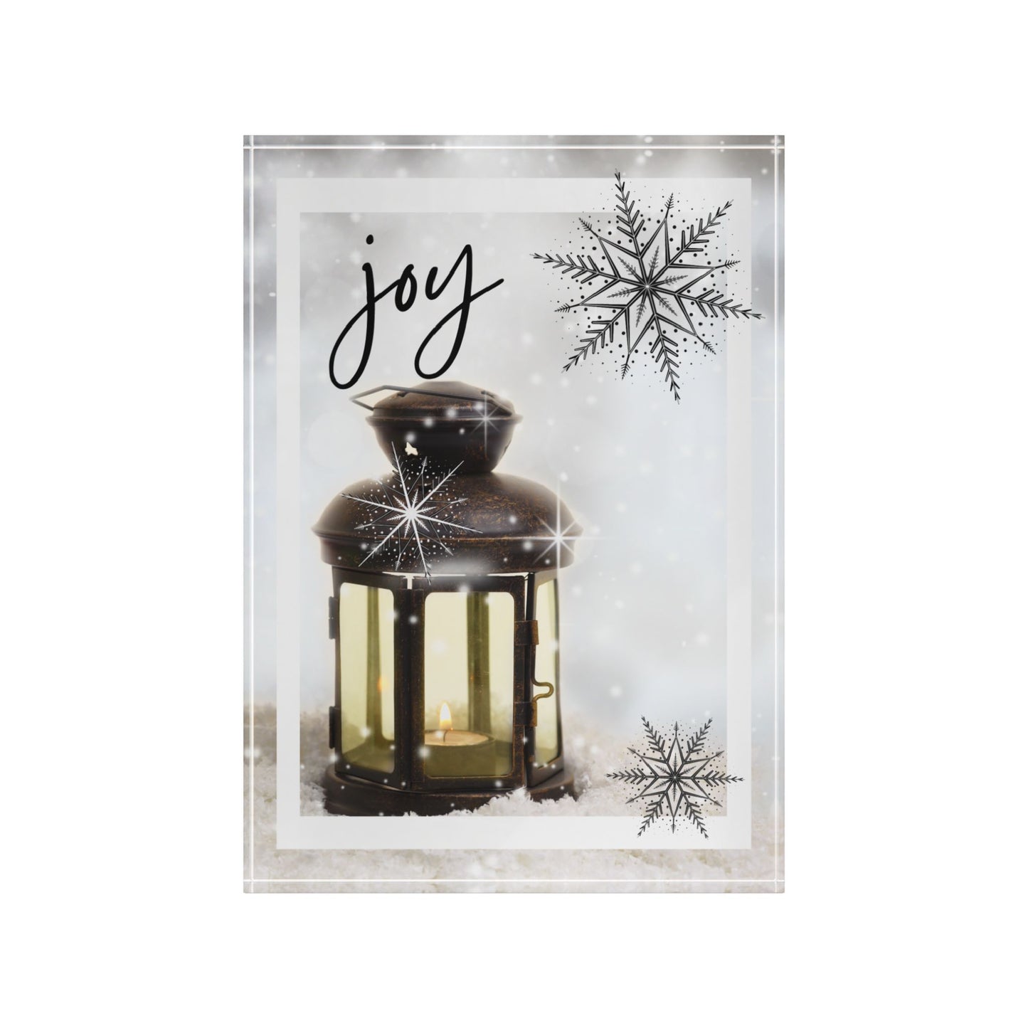Photo Block - Lantern Christmas