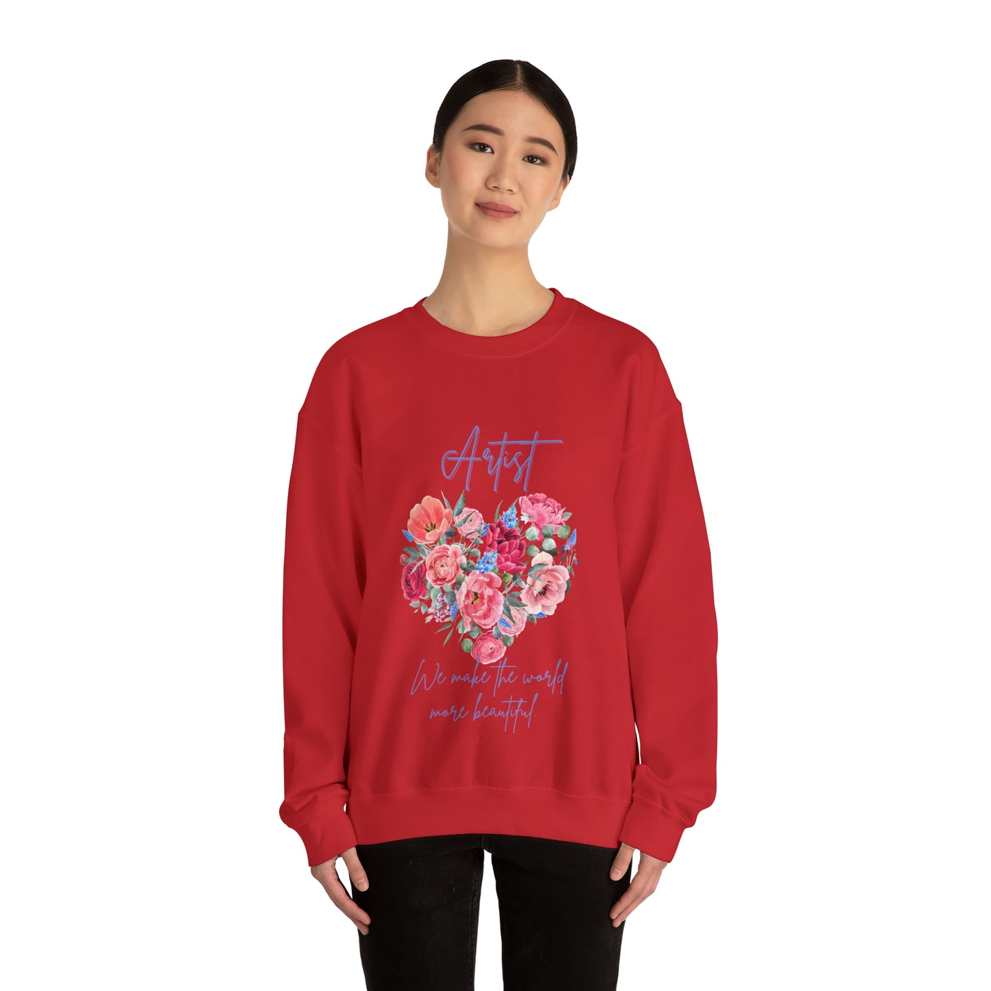 Unisex Heavy Blend™ Crewneck Sweatshirt- Artist