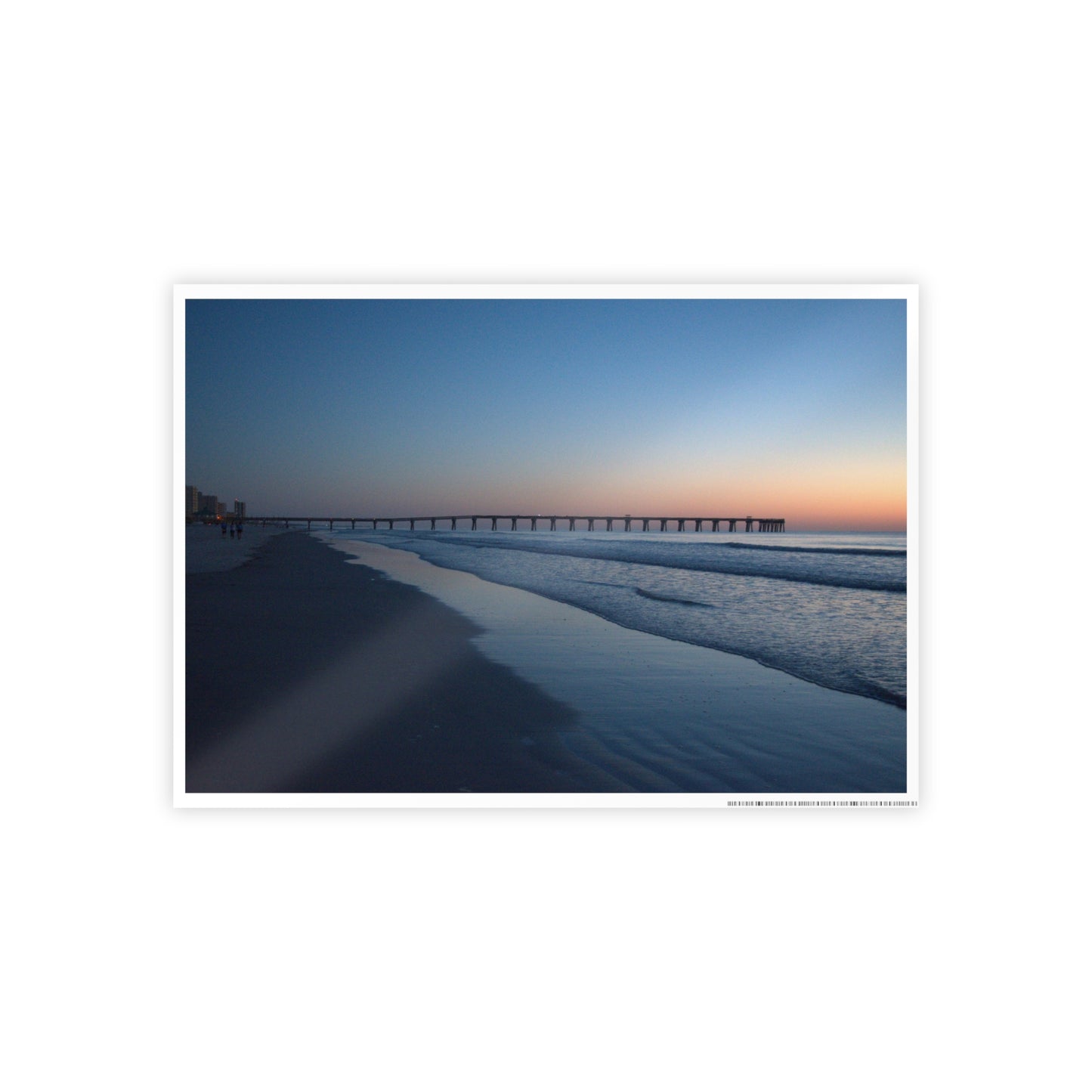 Gloss Posters - Blue hour at the Pier
