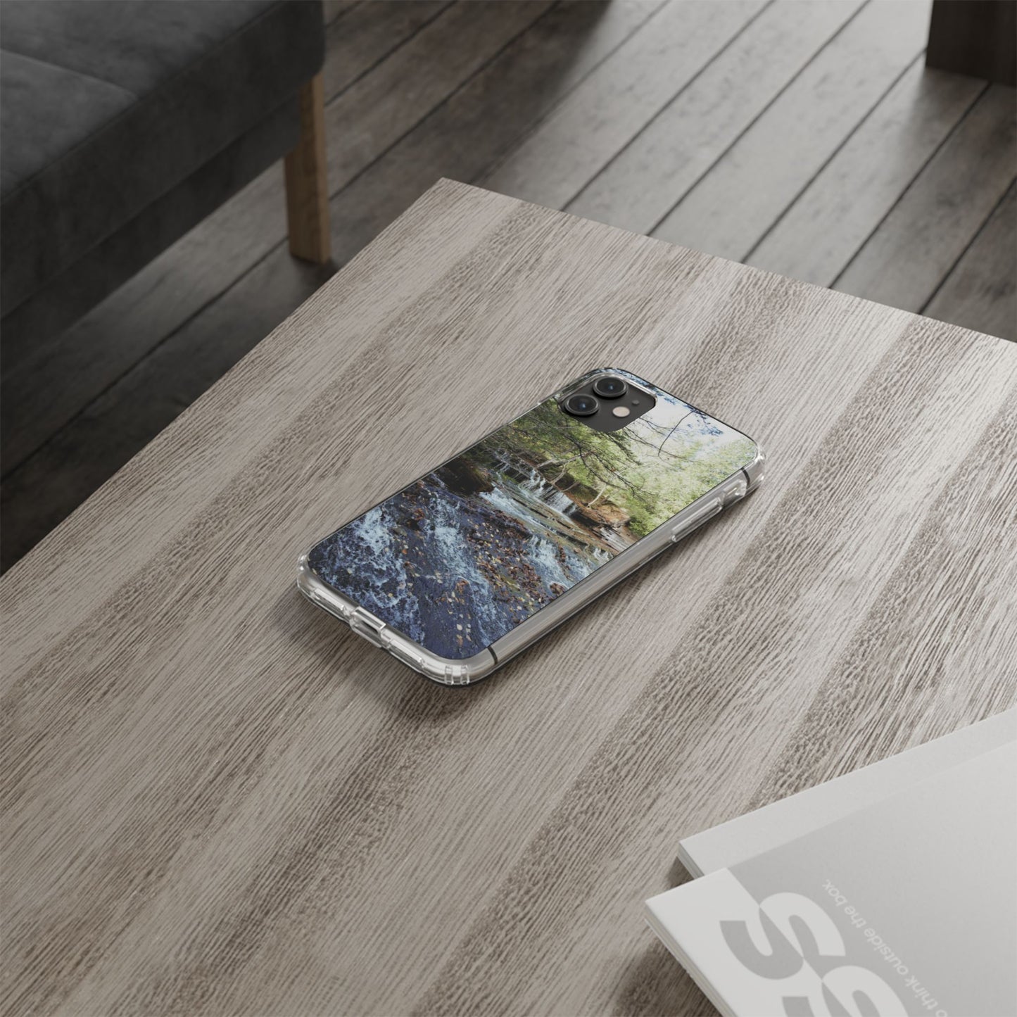 Clear Cases - Waterfall - iPhone 16 series, iPhone 15 series, iPhone 14 series, iPhone 13 series, IPhone 12 series
