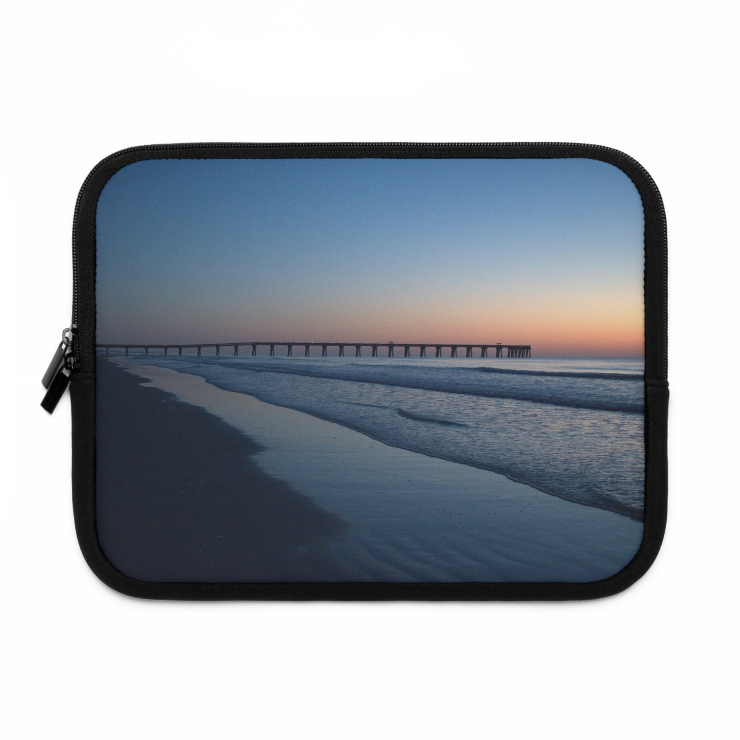 Laptop Sleeve - Blue hour at the pier