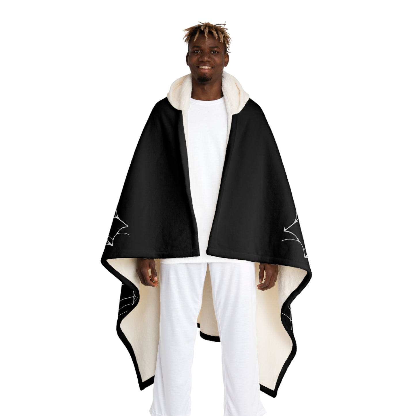 Hooded Sherpa Fleece Blanket - October 31st