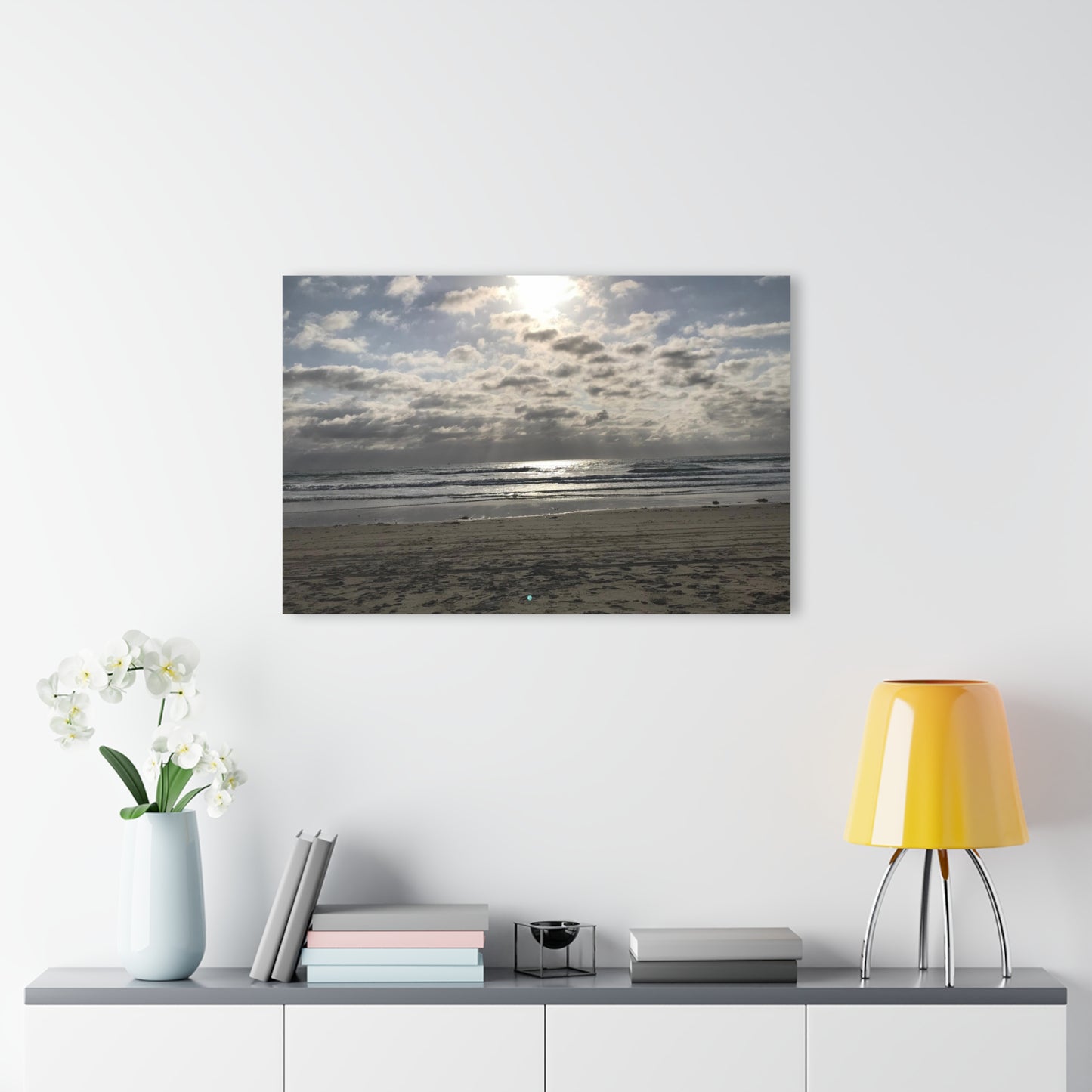 Acrylic Prints (French Cleat) Walk on the beach