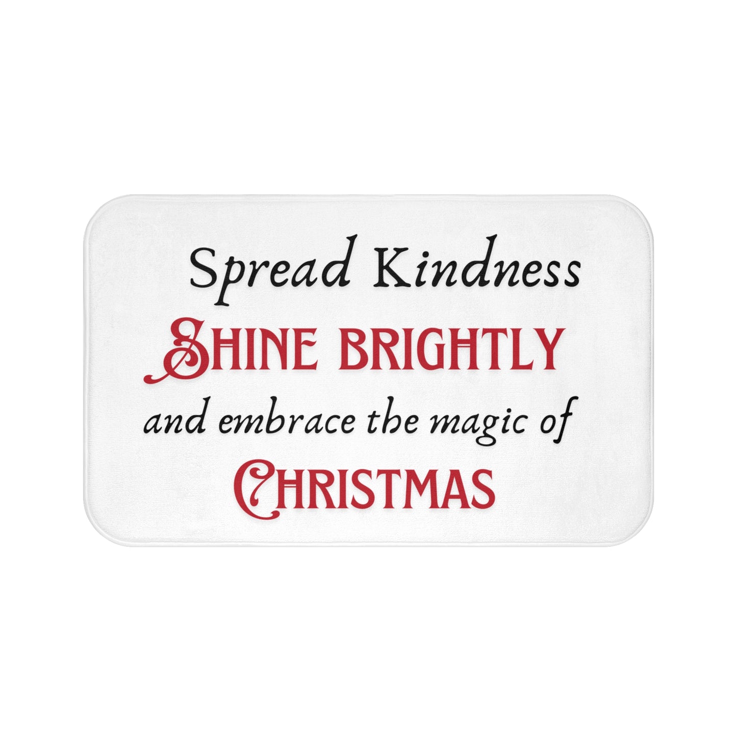Bath mat - Spread Kindness, Shine Brightly