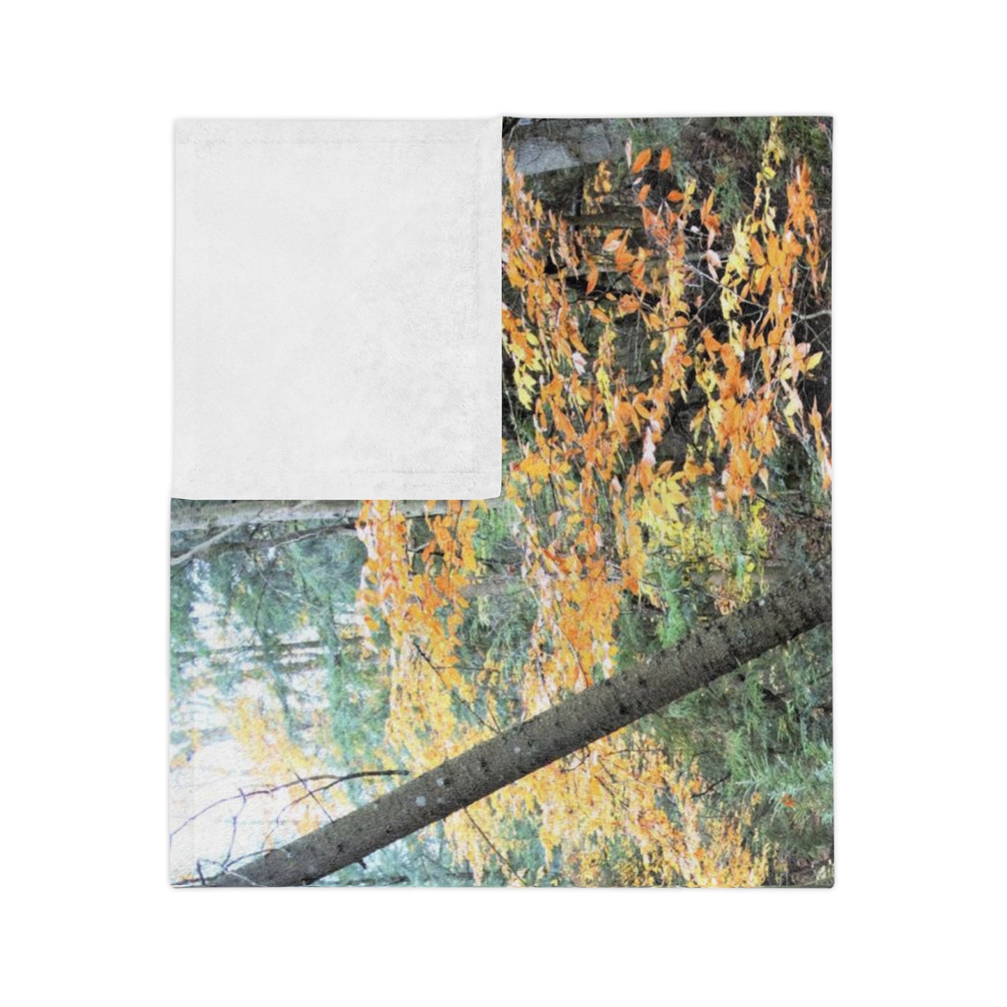 Velveteen Minky Blanket - Babbling Brook