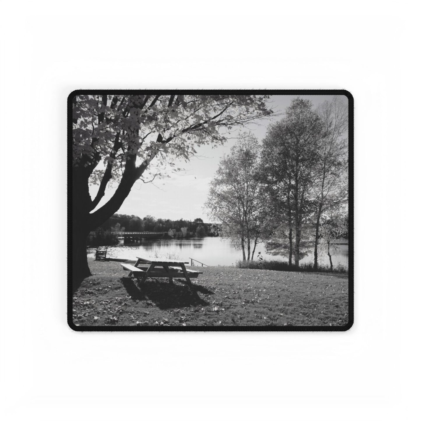 Desk Mats- Picnic by the river