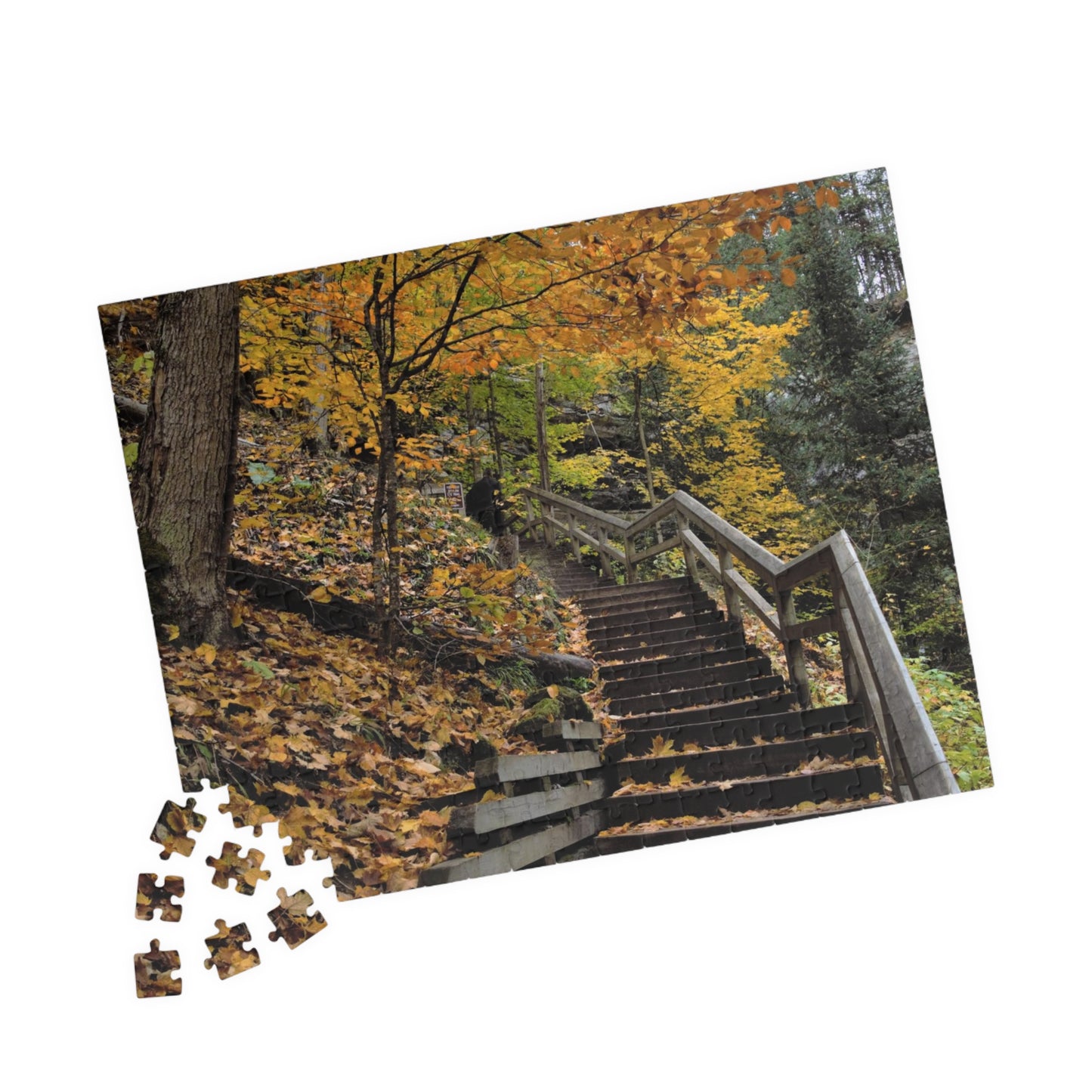 Puzzle (110, 252, 500, 1014-piece) Stairway to Fall