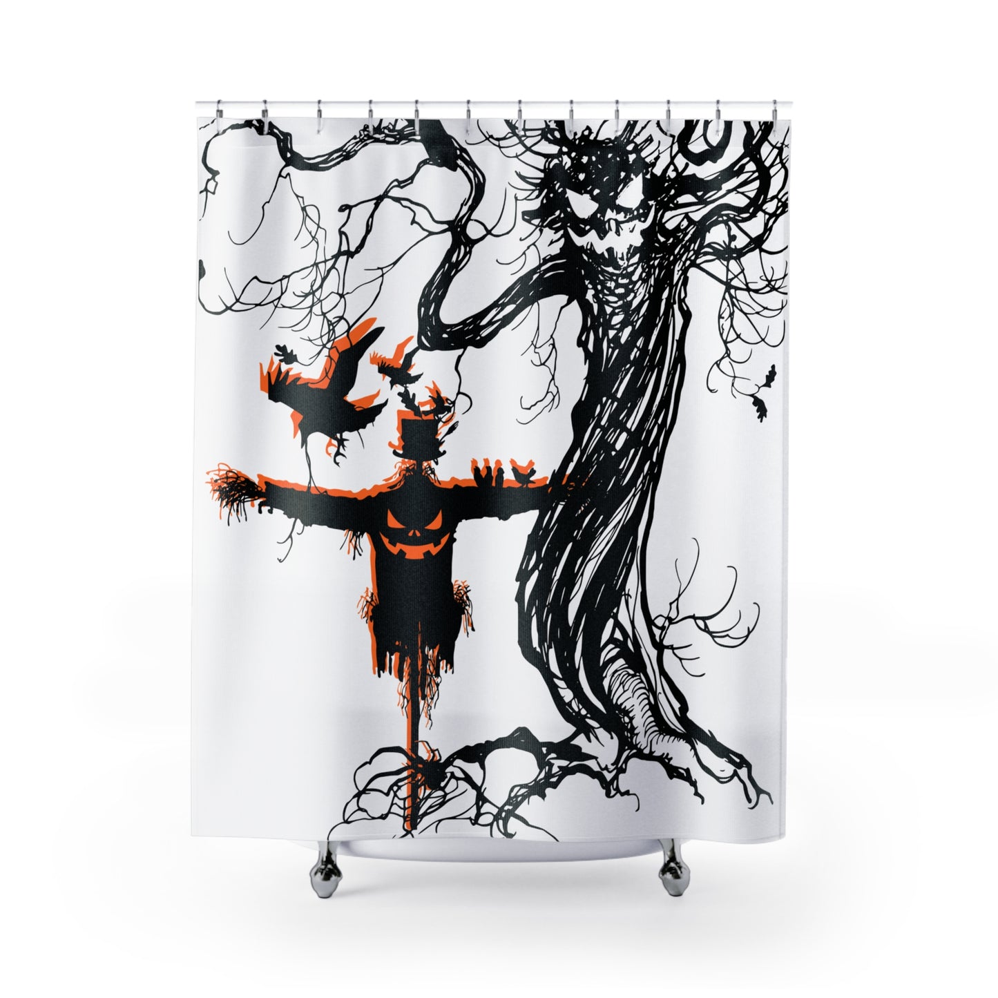 Shower Curtain - Halloween Scare Crow