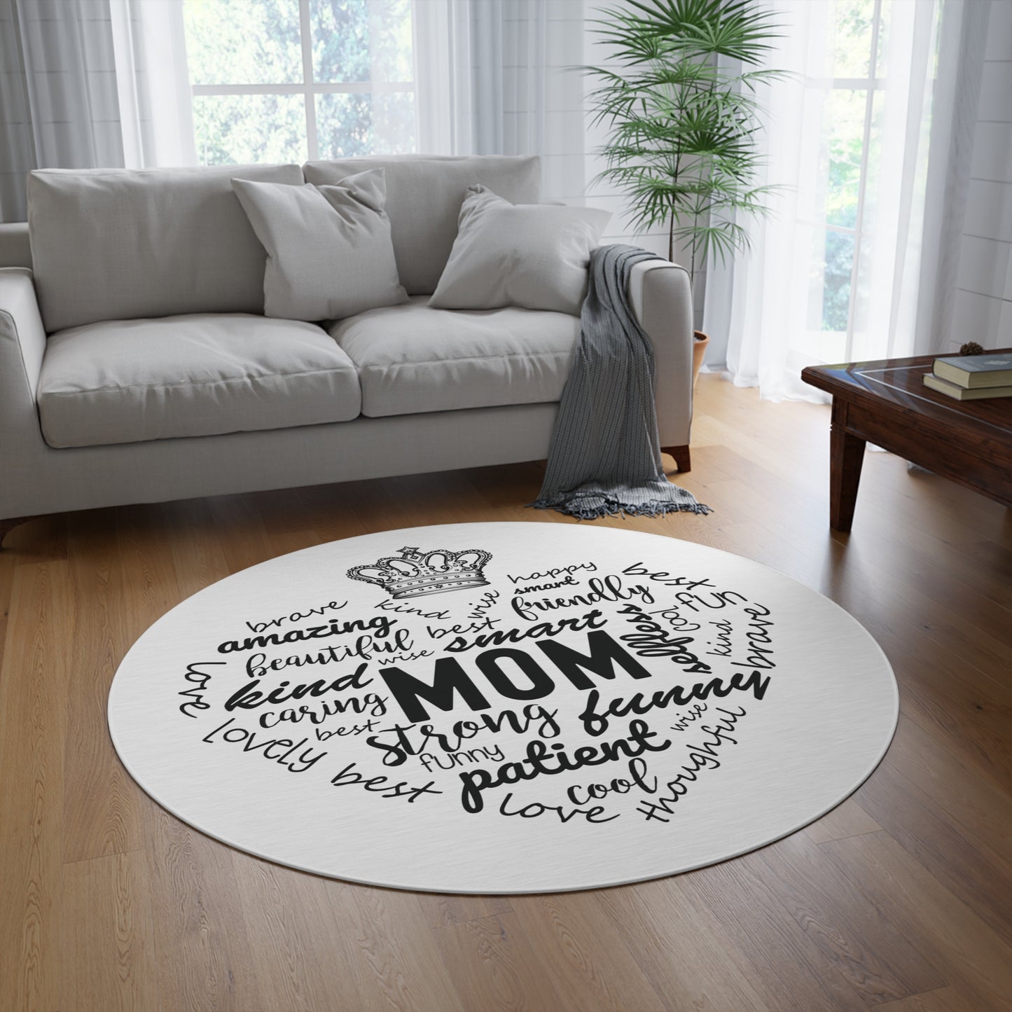 Round Rug - MOM Appreciation