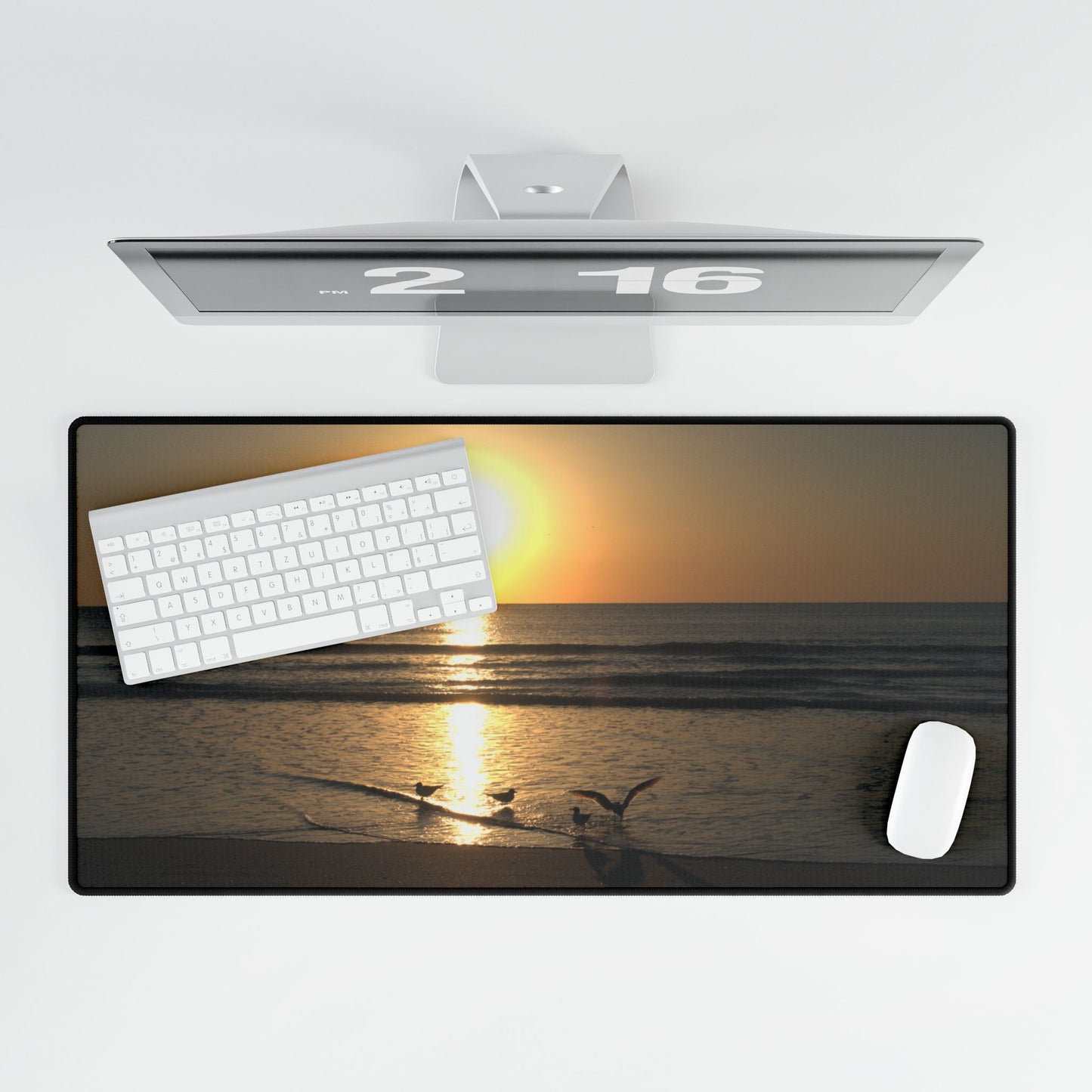 Desk Mat - Sunrise Splish Splash