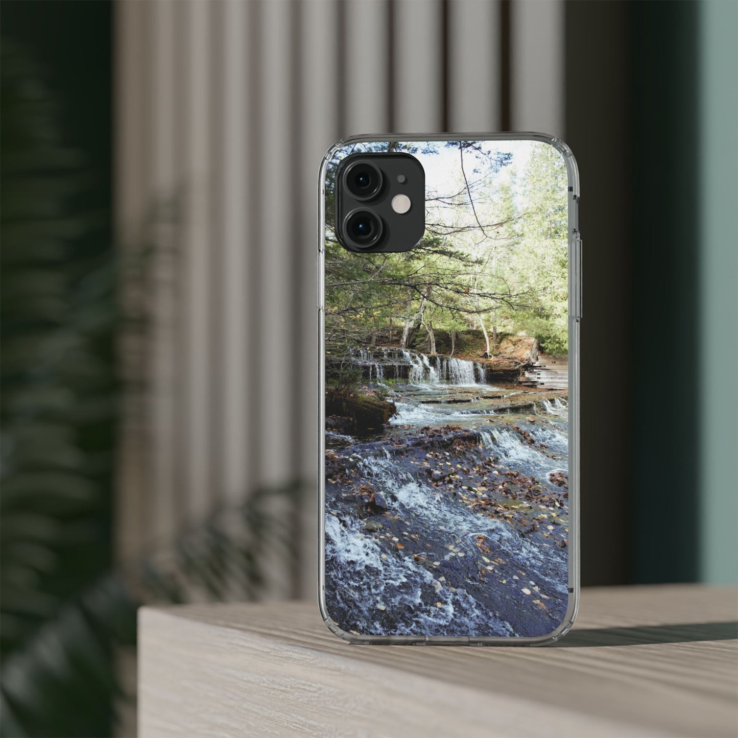 Clear Cases - Waterfall - iPhone 16 series, iPhone 15 series, iPhone 14 series, iPhone 13 series, IPhone 12 series