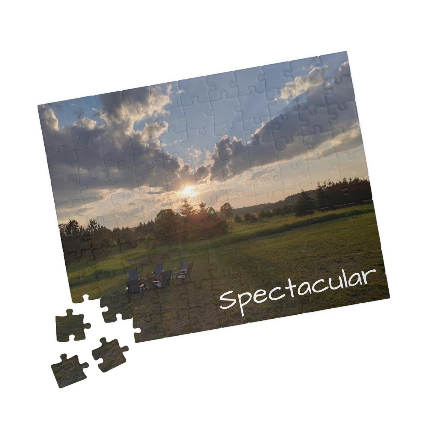 Puzzle (110, 252, 500, 1014-piece) Spectacular Sun Set