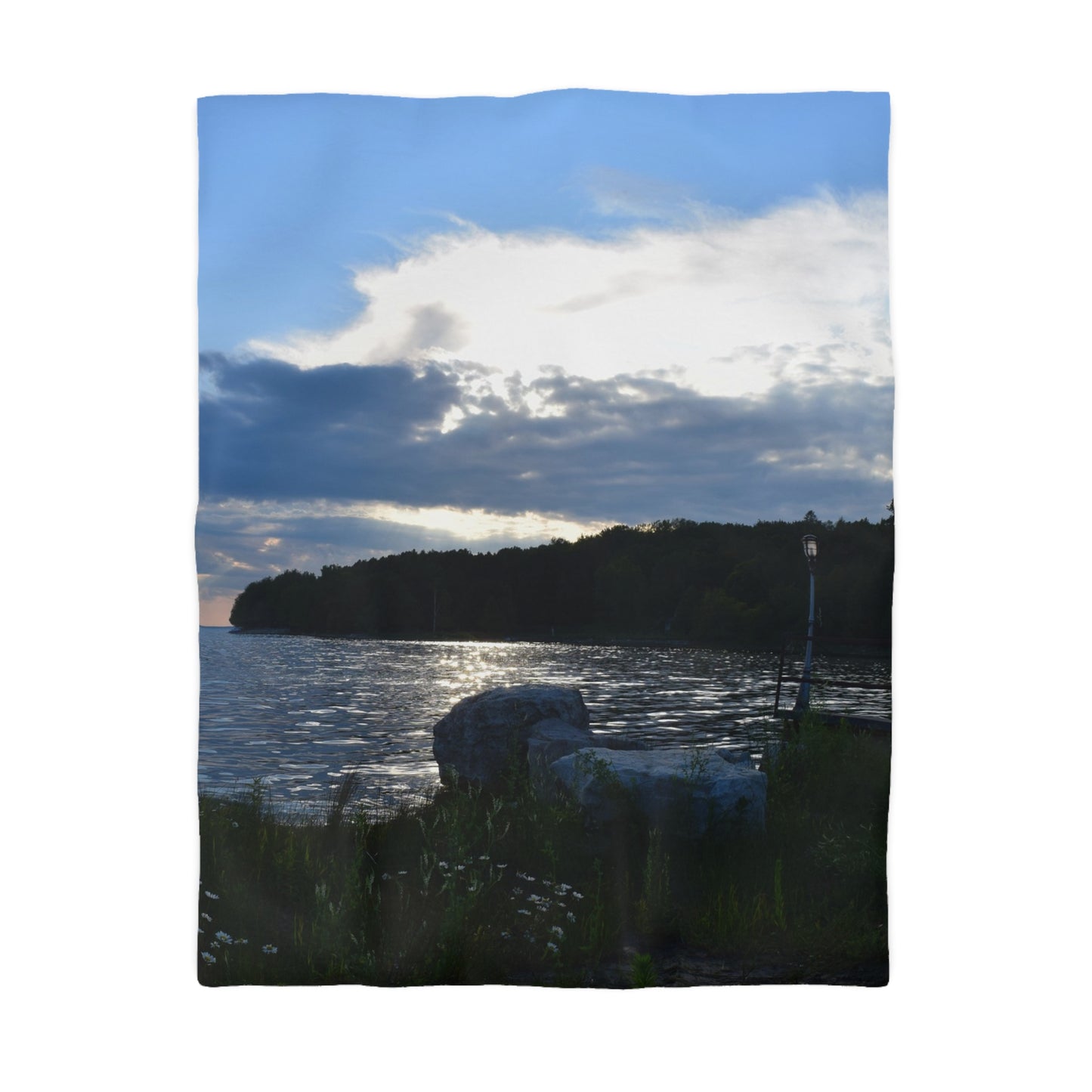 Microfiber Duvet Cover - Garden-dock-side