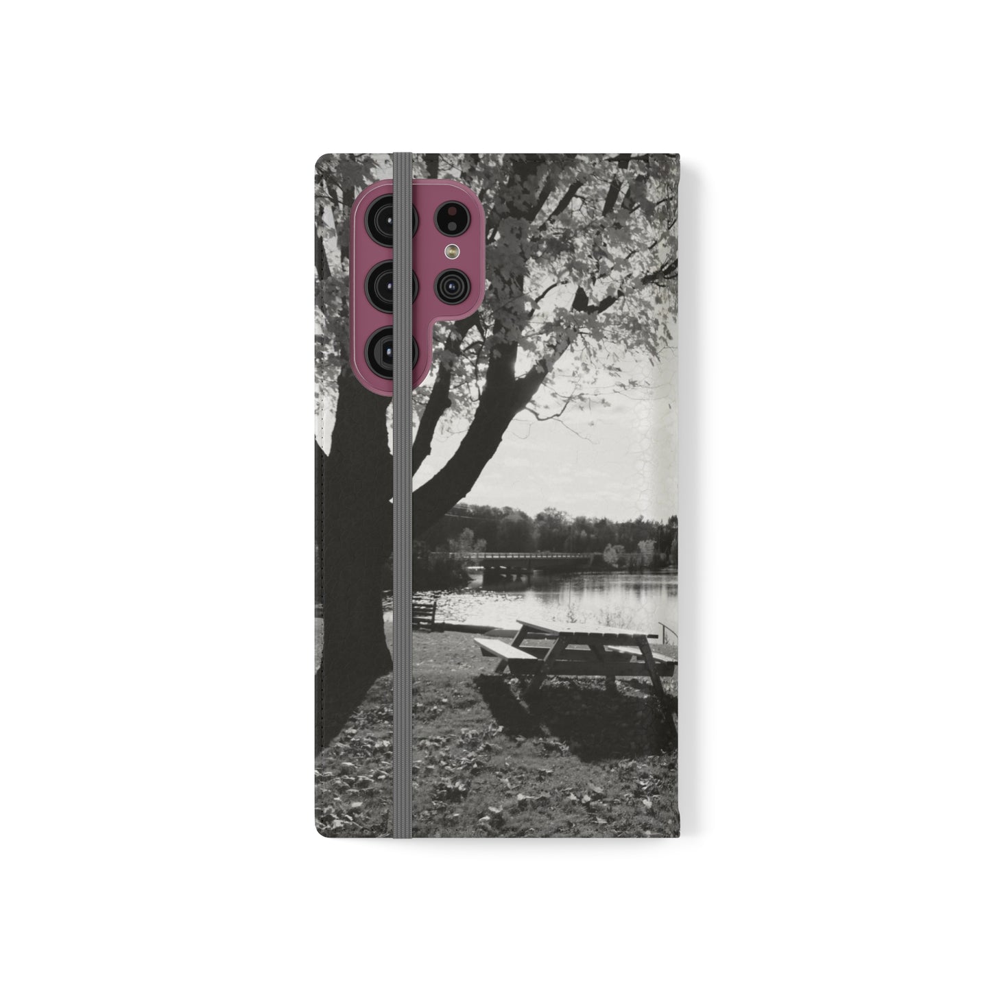 Flip Cases - Picnic By The River - iPhone 13, iPhone 13 Mini, iPhone 13 Pro Max, Samsung Galaxy S22