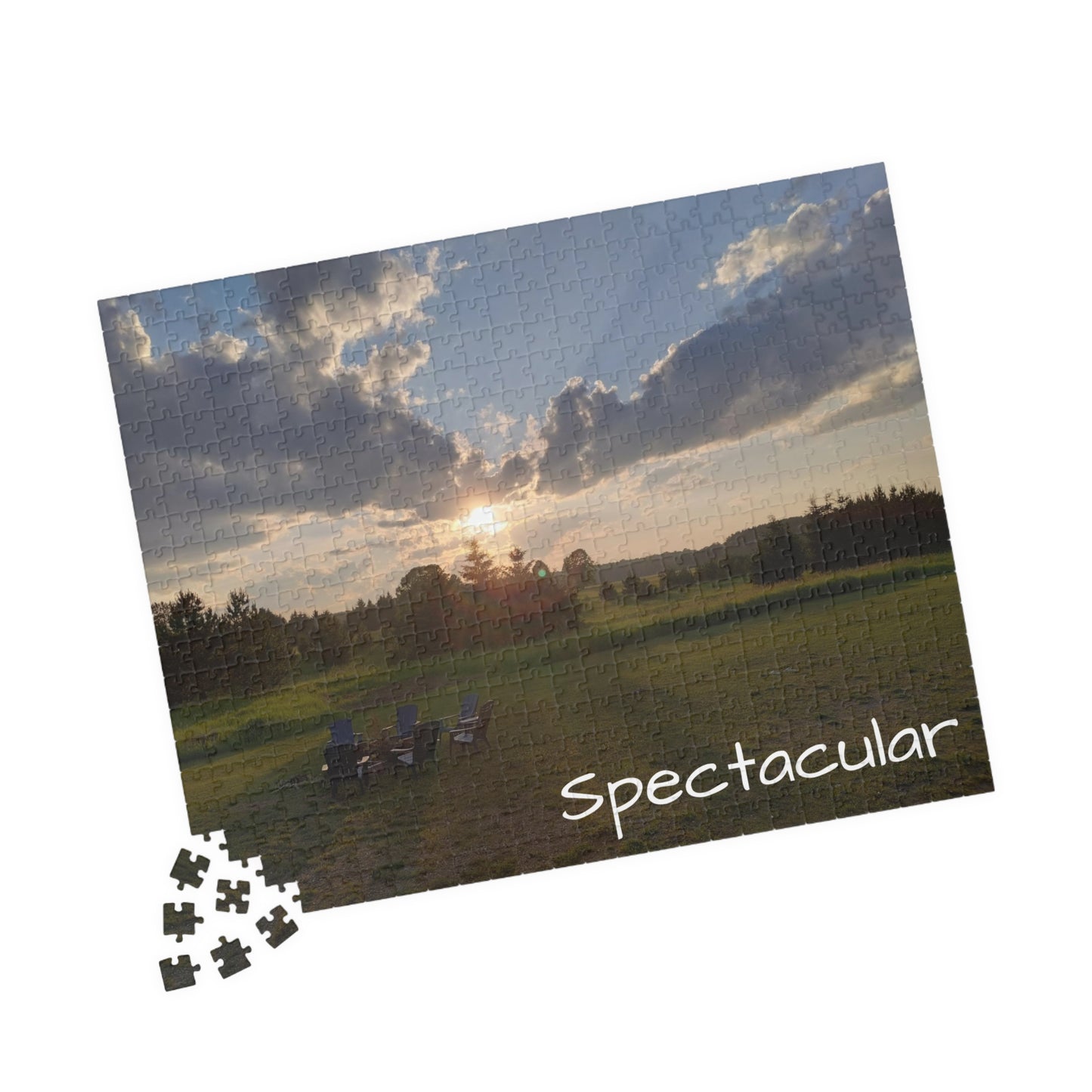 Puzzle (110, 252, 500, 1014-piece) Spectacular Sun Set