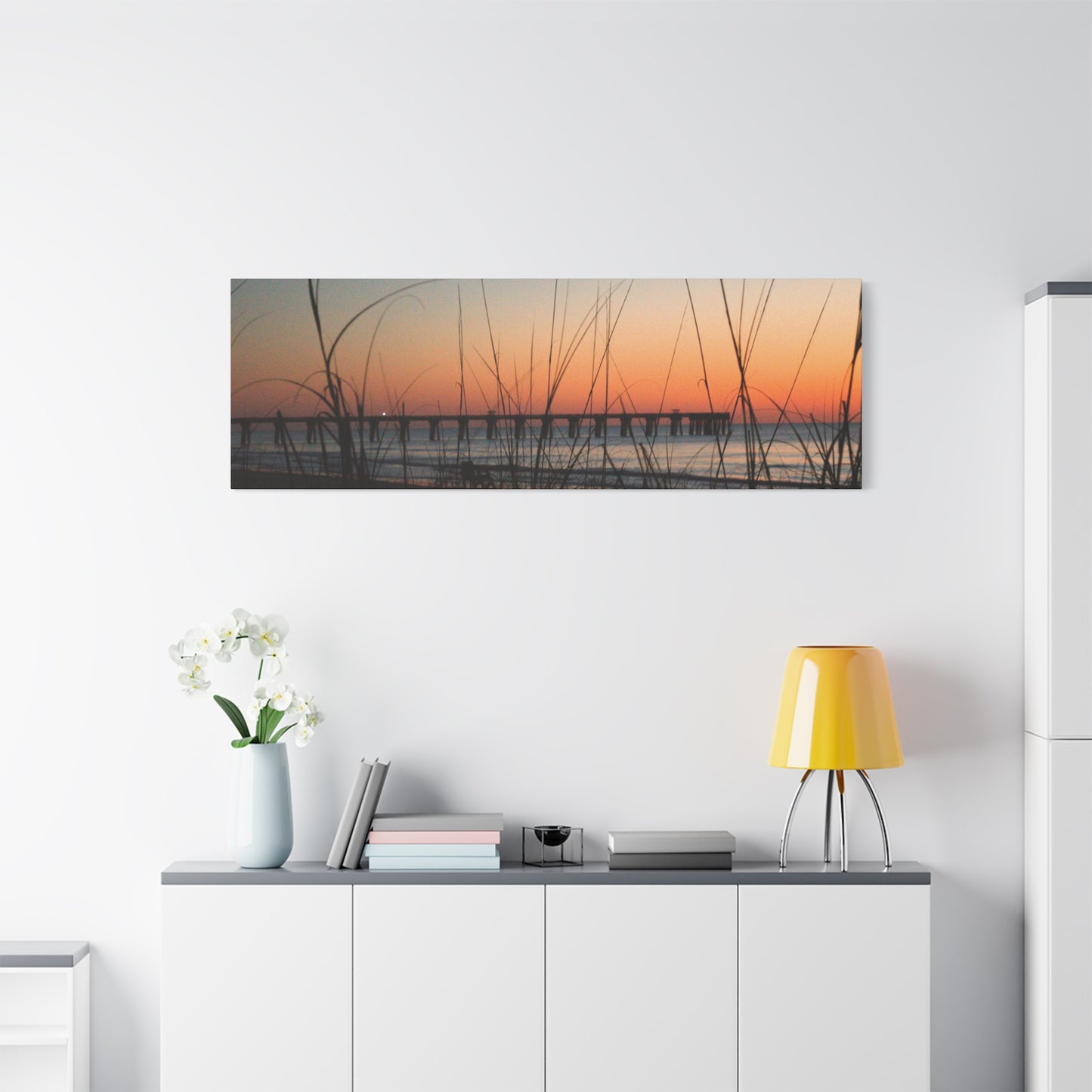 Morning Restart 60" X 20" Matte Canvas, Stretched, 1.25"
