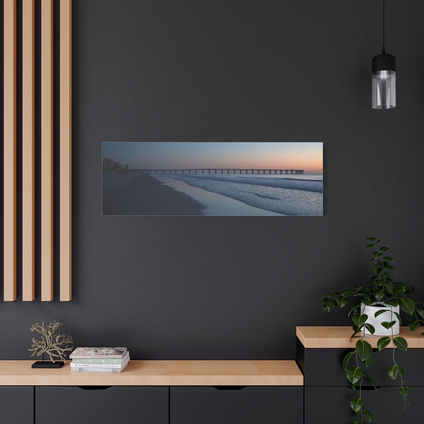 Matte Canvas, Stretched, 1.25" Before the sun shines 48"