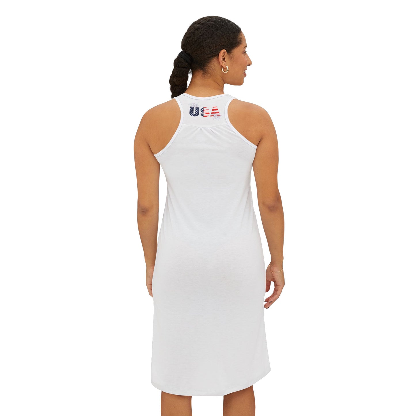Women's Racerback Dress - 4th of July