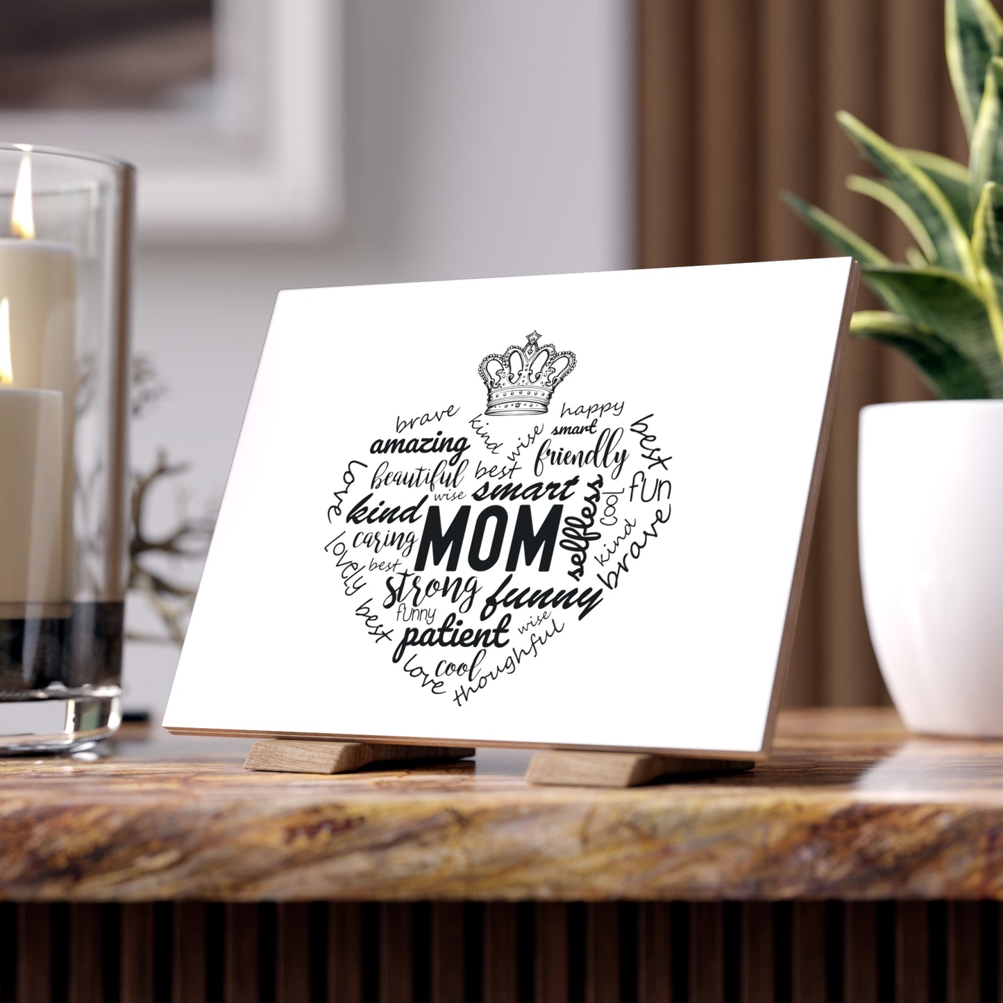 Ceramic Photo Tile - MOM Appreciation